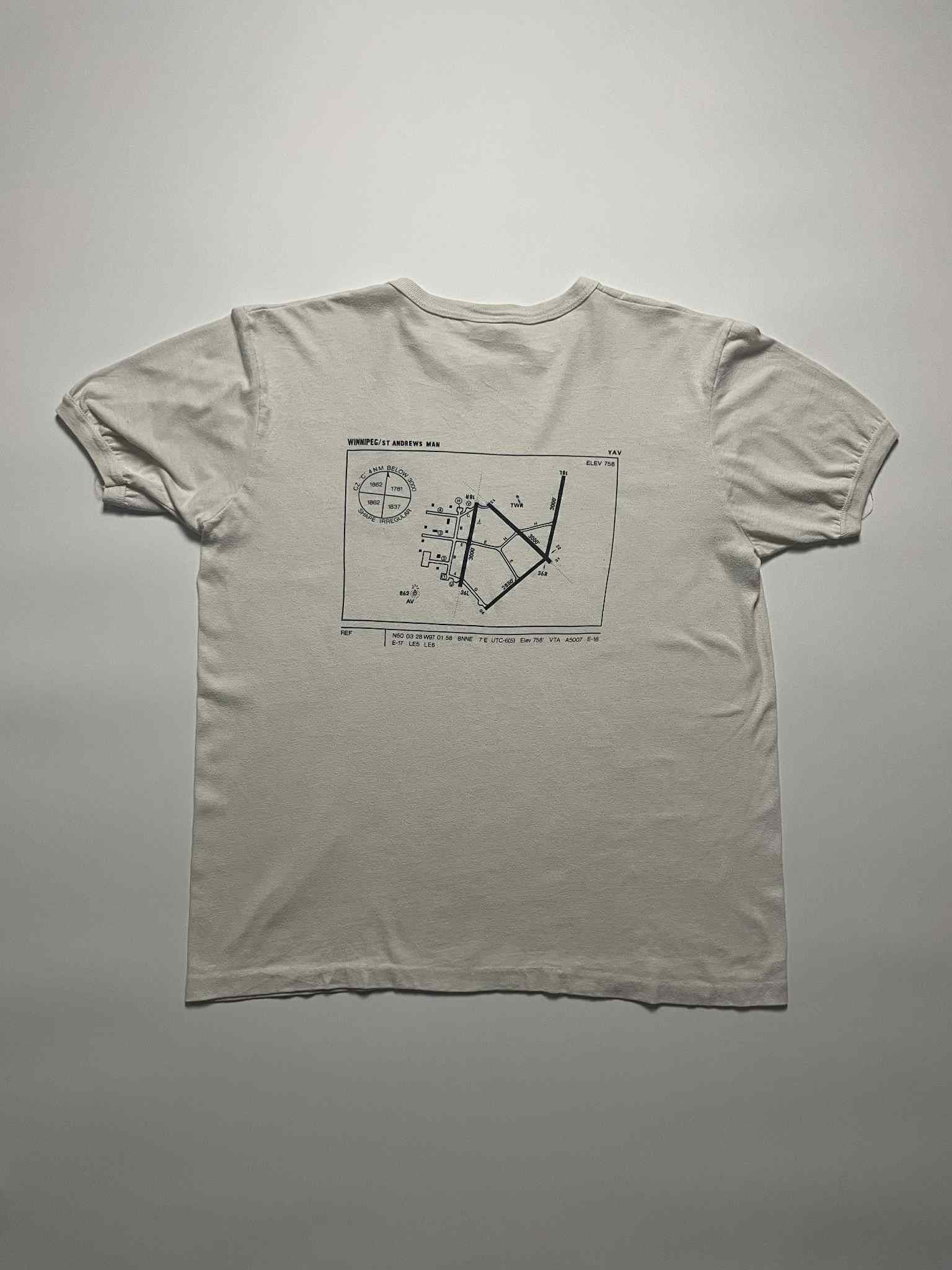 Vintage Vintage 80s Snoopy Peanuts Flight Shirt Size US M / EU 48-50 / 2 - 2 Thumbnail