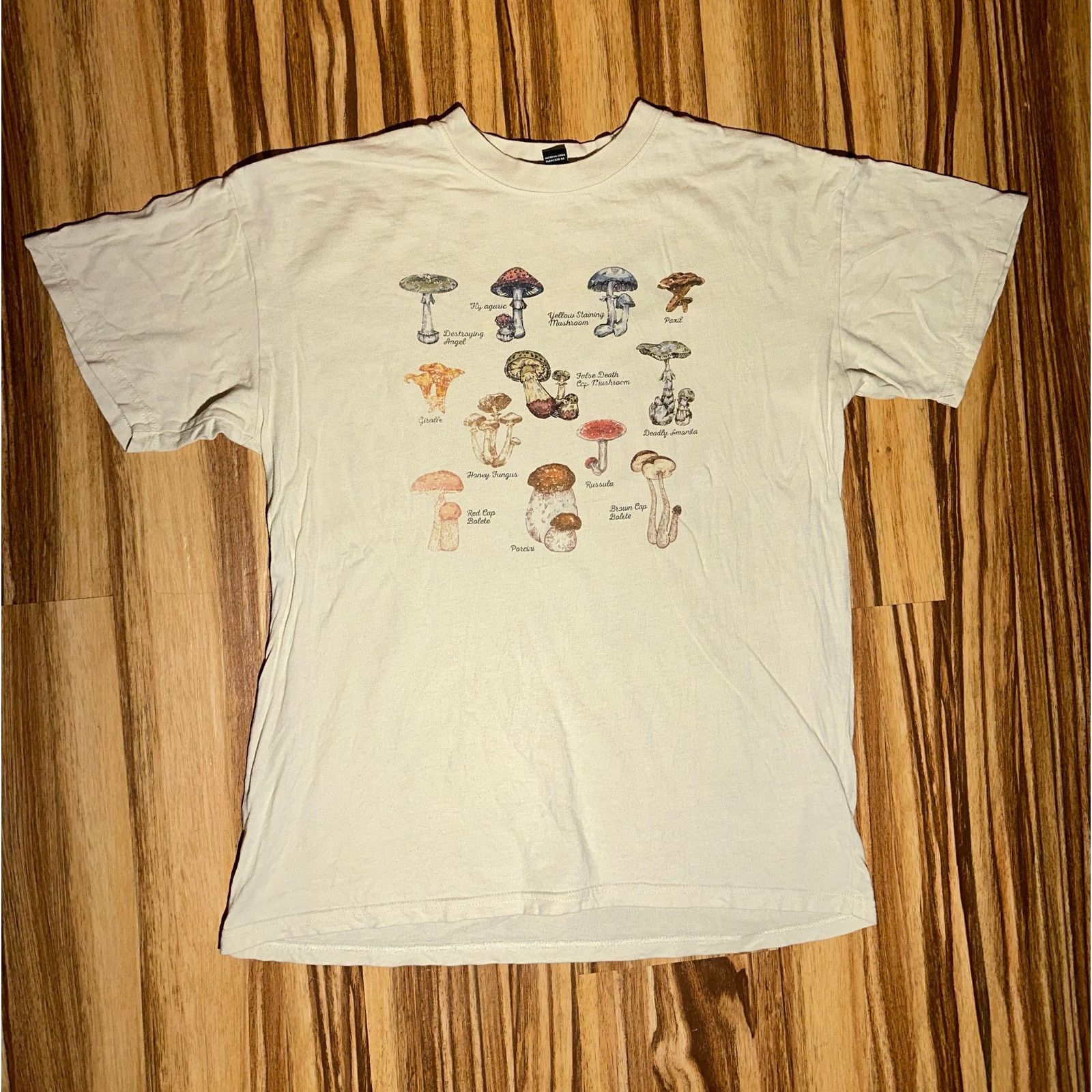 Forever 21 Forever 21 Mushroom Guide Size Medium Shirt Size M / US 6-8 / IT 42-44 - 1 Thumbnail
