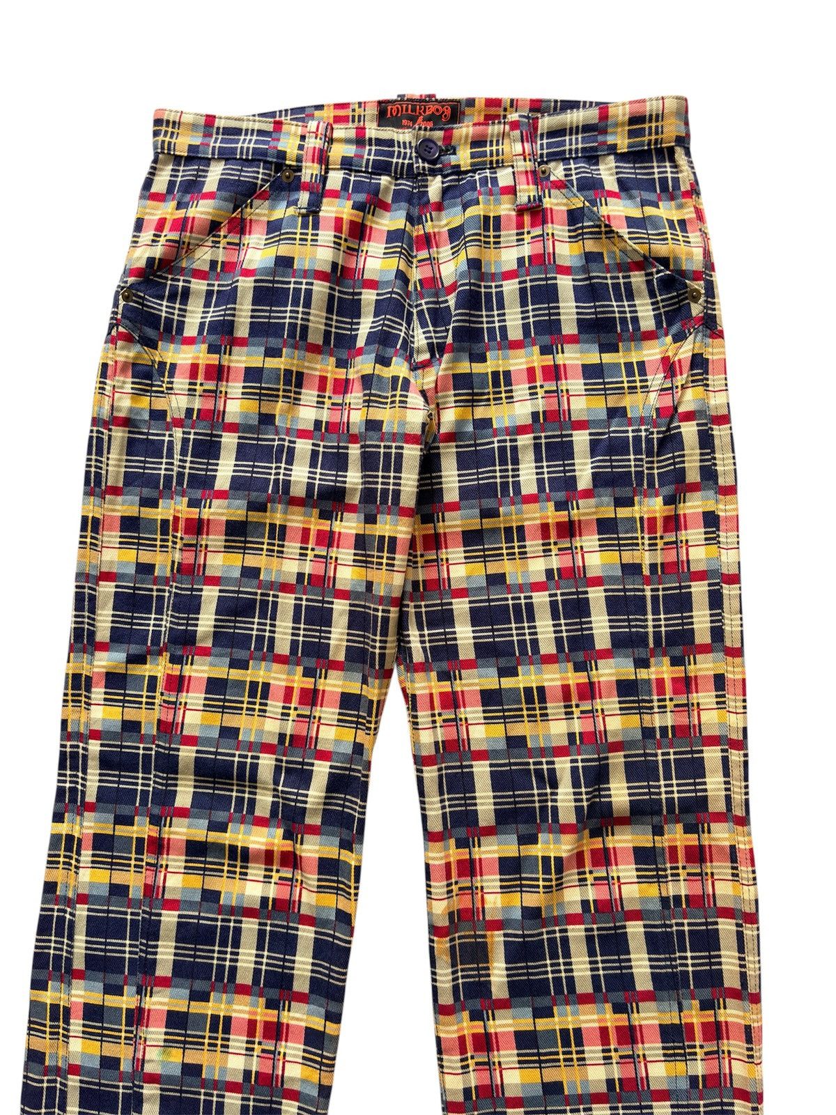 Beauty Beast MILKBOY BOY MULTI COLOUR ZIP ANKLE PANTS Size US 32 / EU 48 - 2 Thumbnail