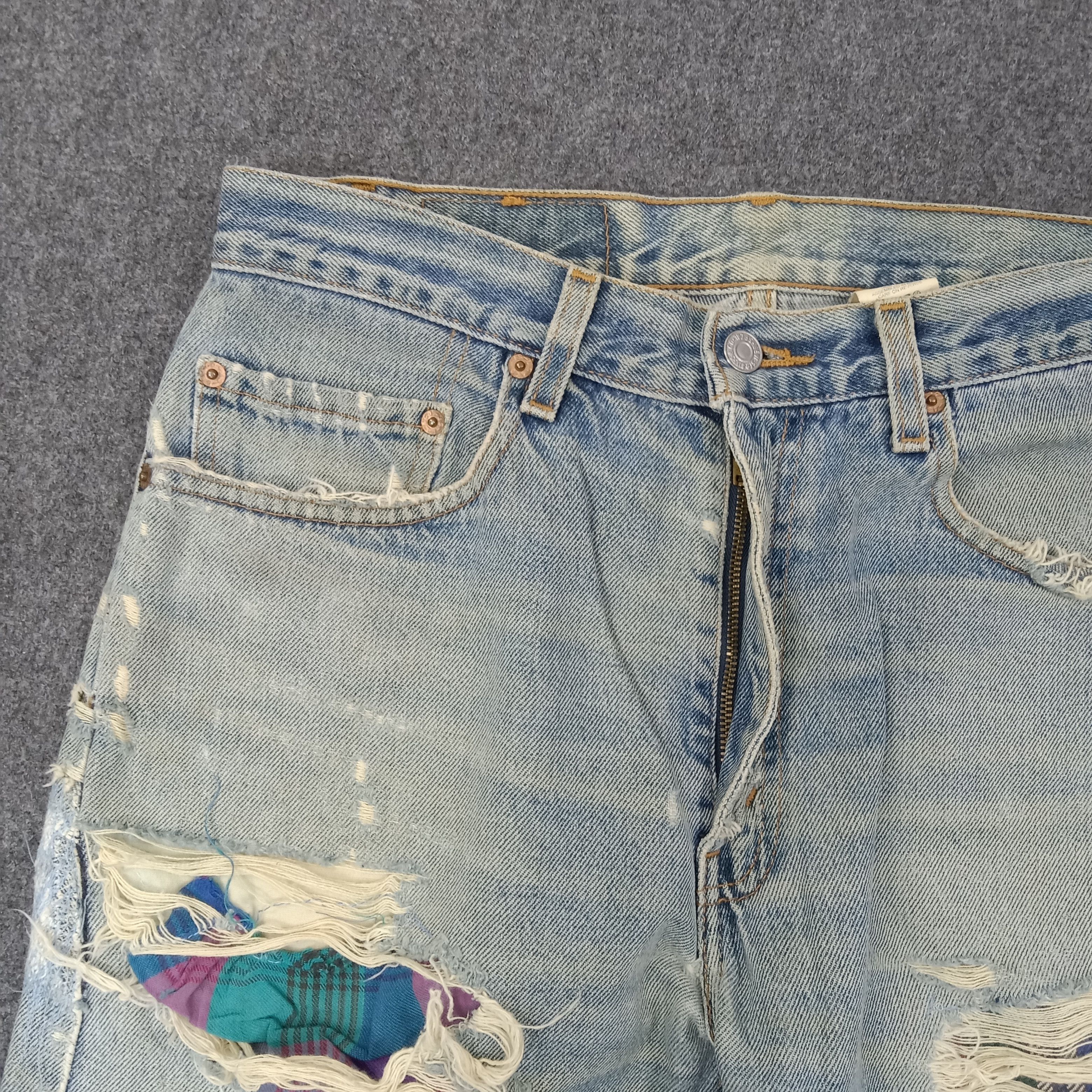 Levi's Levi's American Style Distressed Denim Jeans C228N19 Size US 32 / EU 48 - 4 Thumbnail