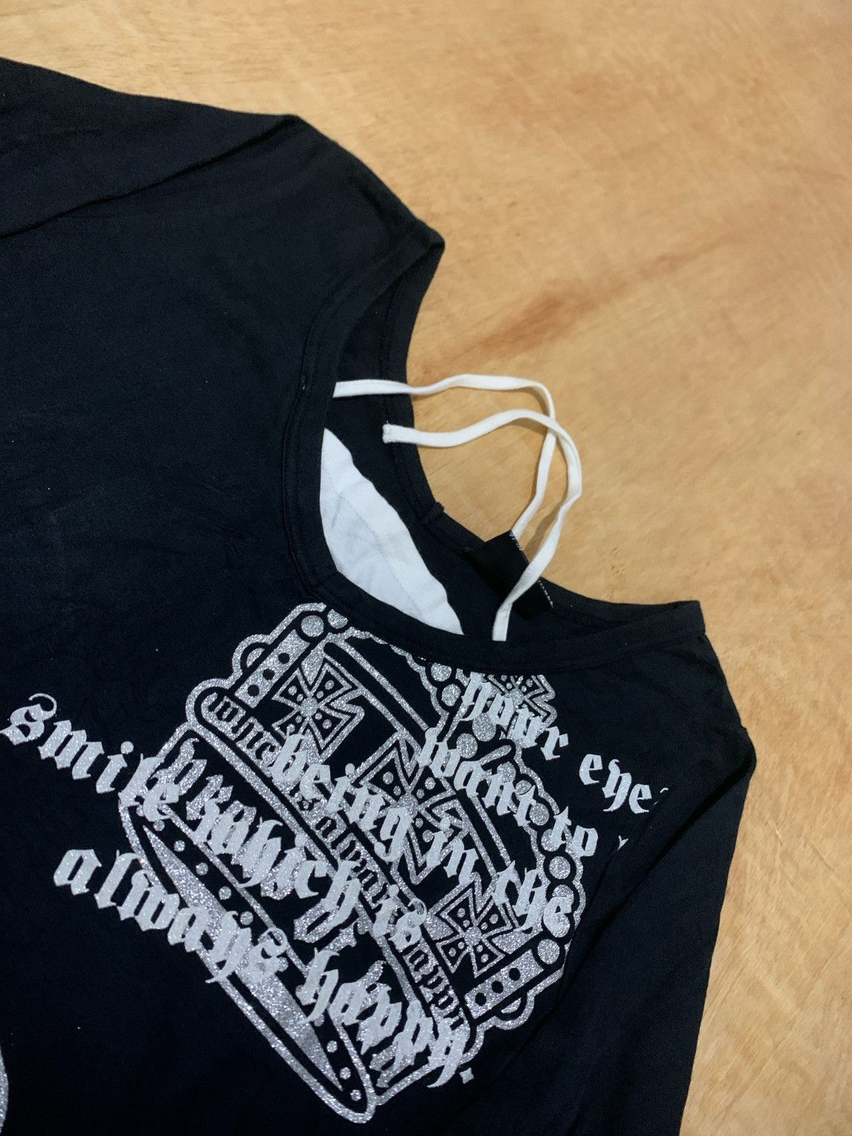 Hysteric Glamour × If Six Was Nine × Japanese Brand Vintage Y2k Sugar Angel Longsleeve Punk style Size US L / EU 52-54 / 3 - 6 Thumbnail