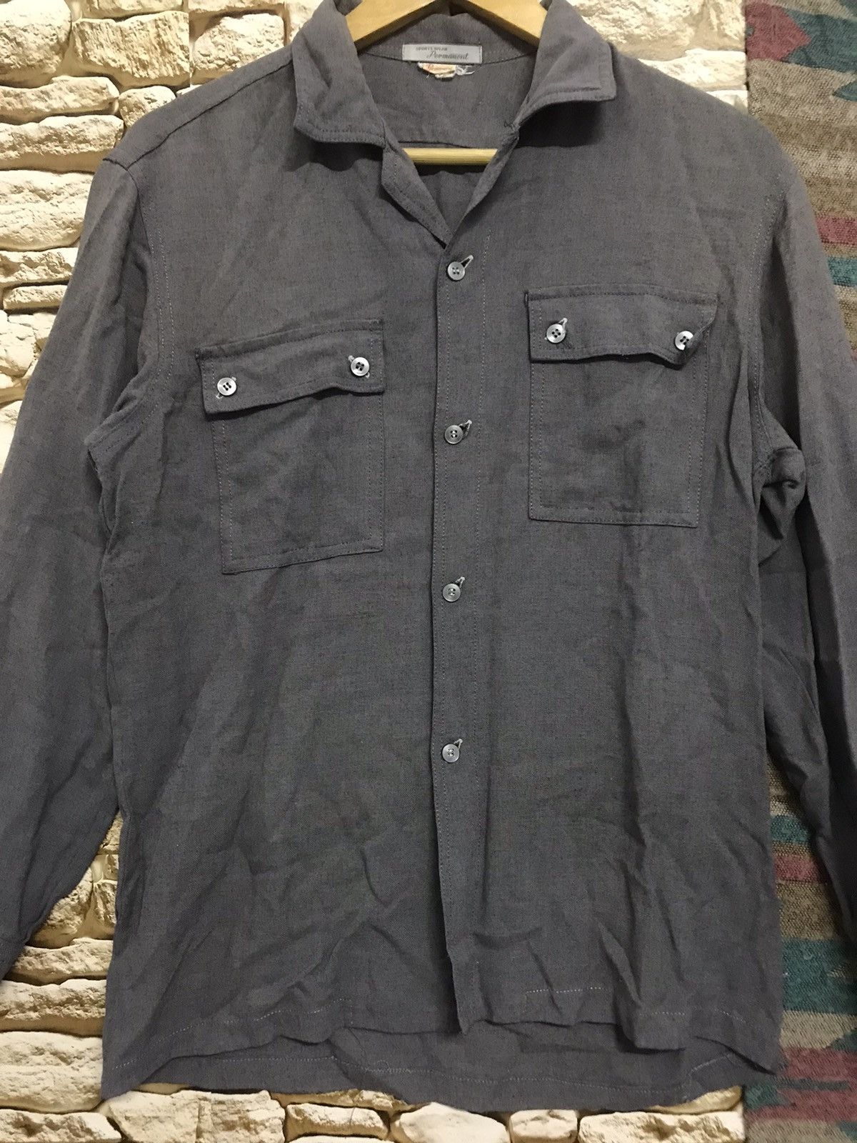 Vintage Vintage Shirt button up Permanent Size US S / EU 44-46 / 1 - 3 Thumbnail
