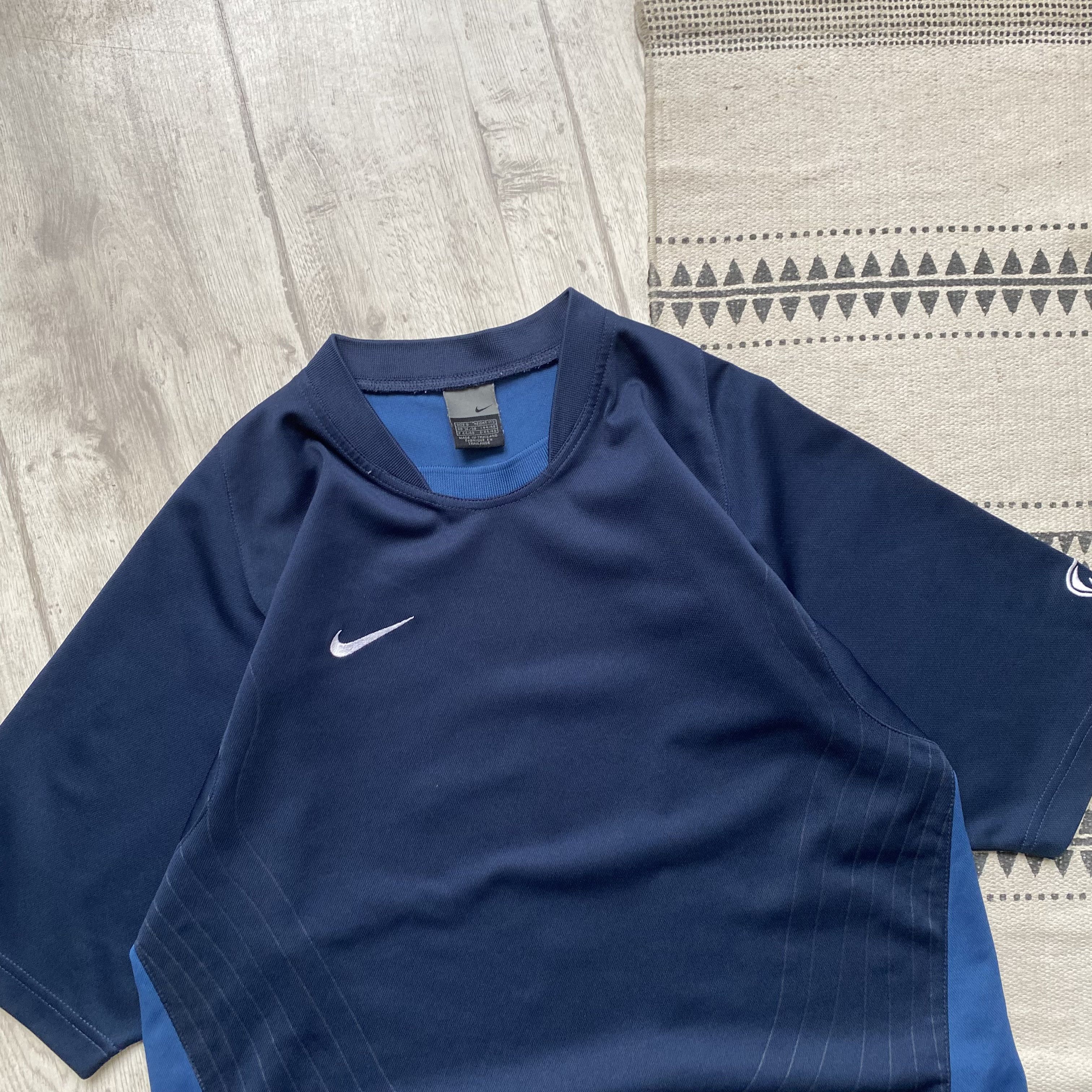 Nike Vintage 90s Nike tee jersey Y2K Drill Shox Tn Vibe Size US S / EU 44-46 / 1 - 2 Thumbnail