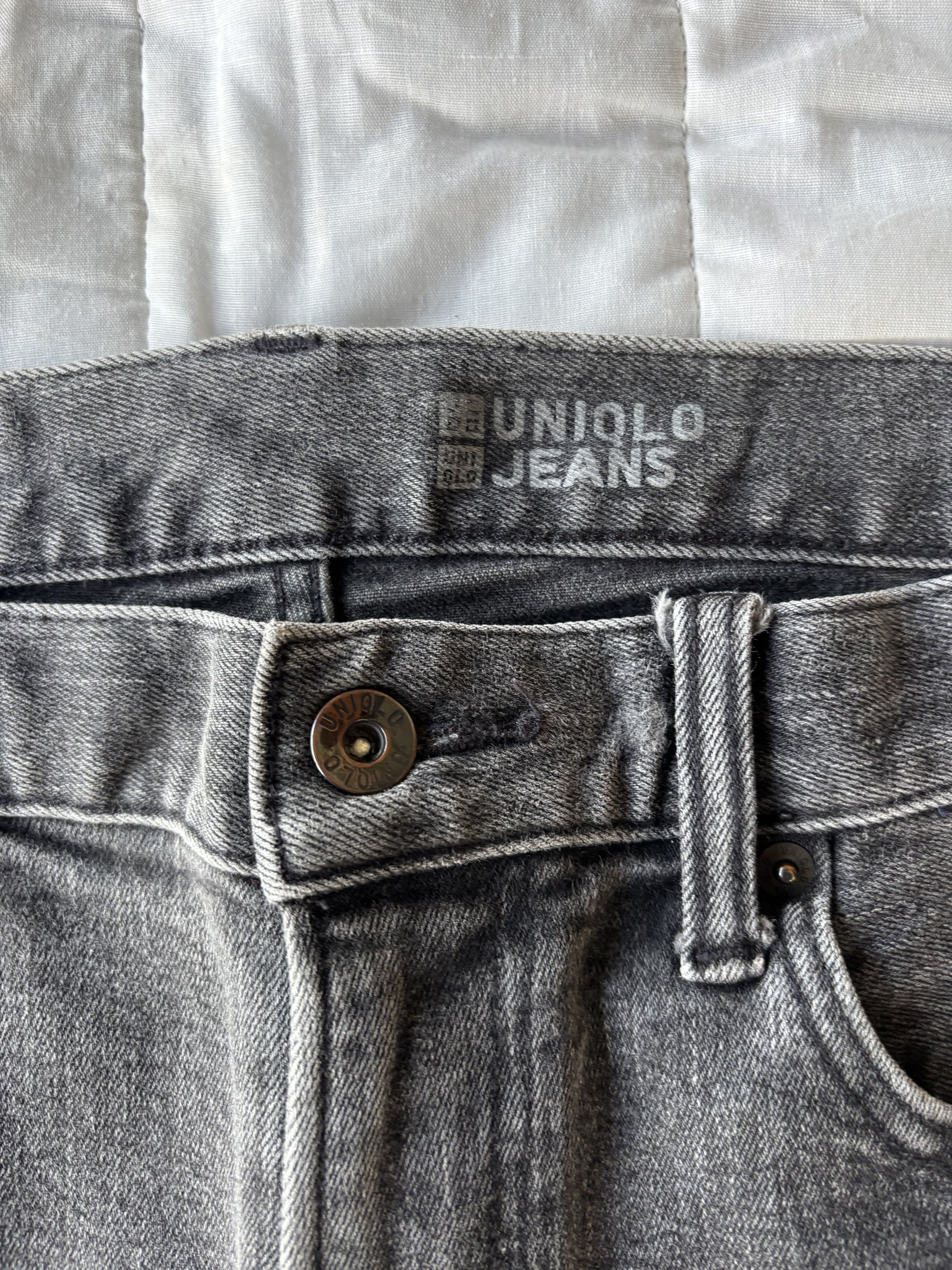 Undercover × Uniqlo Vintage Uniqlo Black Faded Selvedge Jeans Size US 31 - 11 Thumbnail