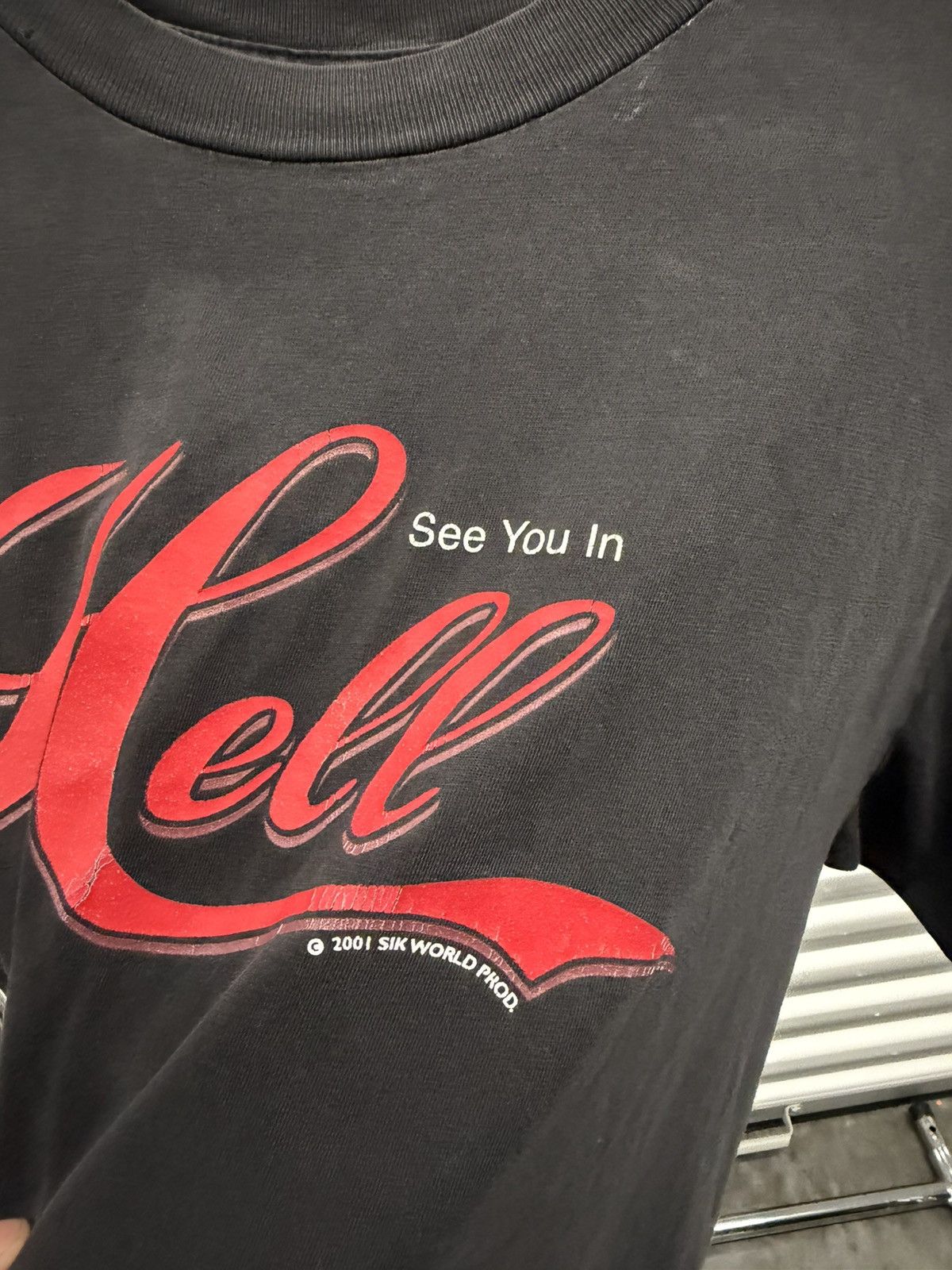 Vintage Vintage see you in hell coke parody shirt dryrot grunge erd Size US L / EU 52-54 / 3 - 5 Thumbnail