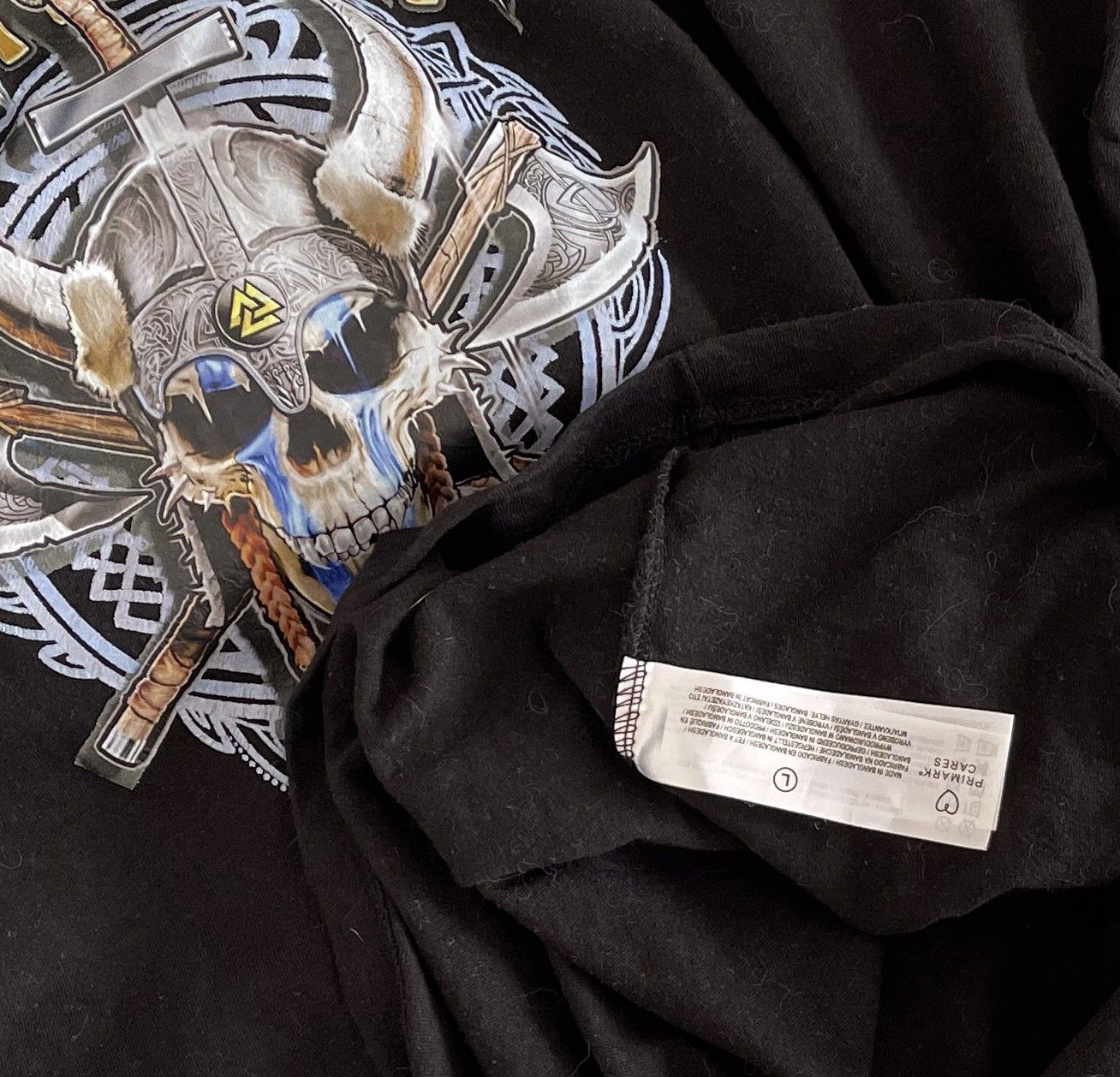 Vintage Vintage Y2K VALHALIA ODIN AWAITS Size US L / EU 52-54 / 3 - 5 Thumbnail