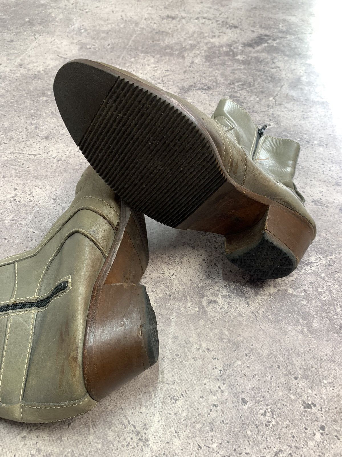 Levi's Made & Crafted Vintage Levi’s LEATHER BOOTS AS 98 Cowboy western USA 43 Size US 9.5 / EU 42-43 - 9 Thumbnail