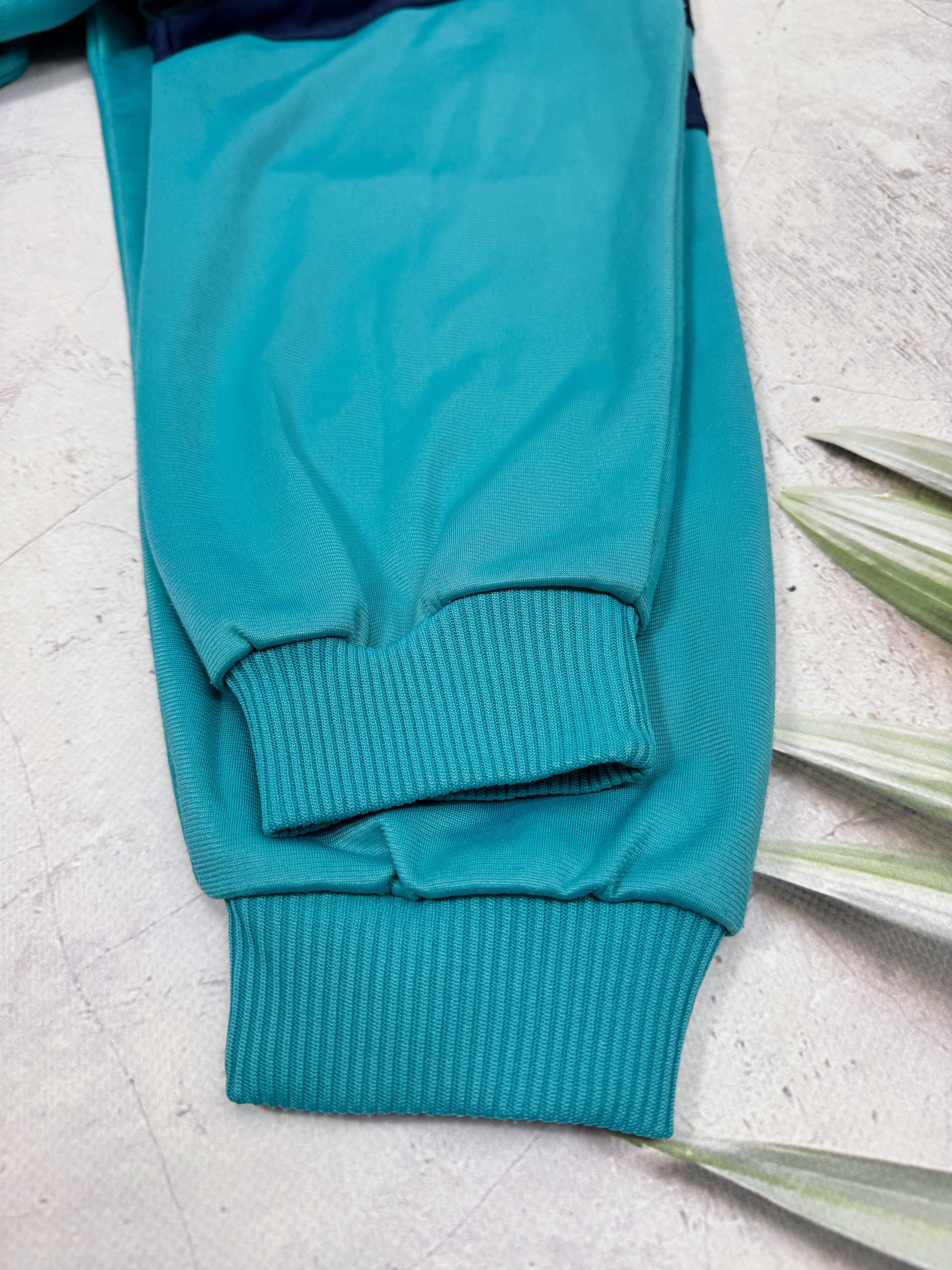 Adidas × Vintage Vintage Adidas Track Jacket SINGAPORE Aquamarine Blue Size US M / EU 48-50 / 2 - 16 Thumbnail