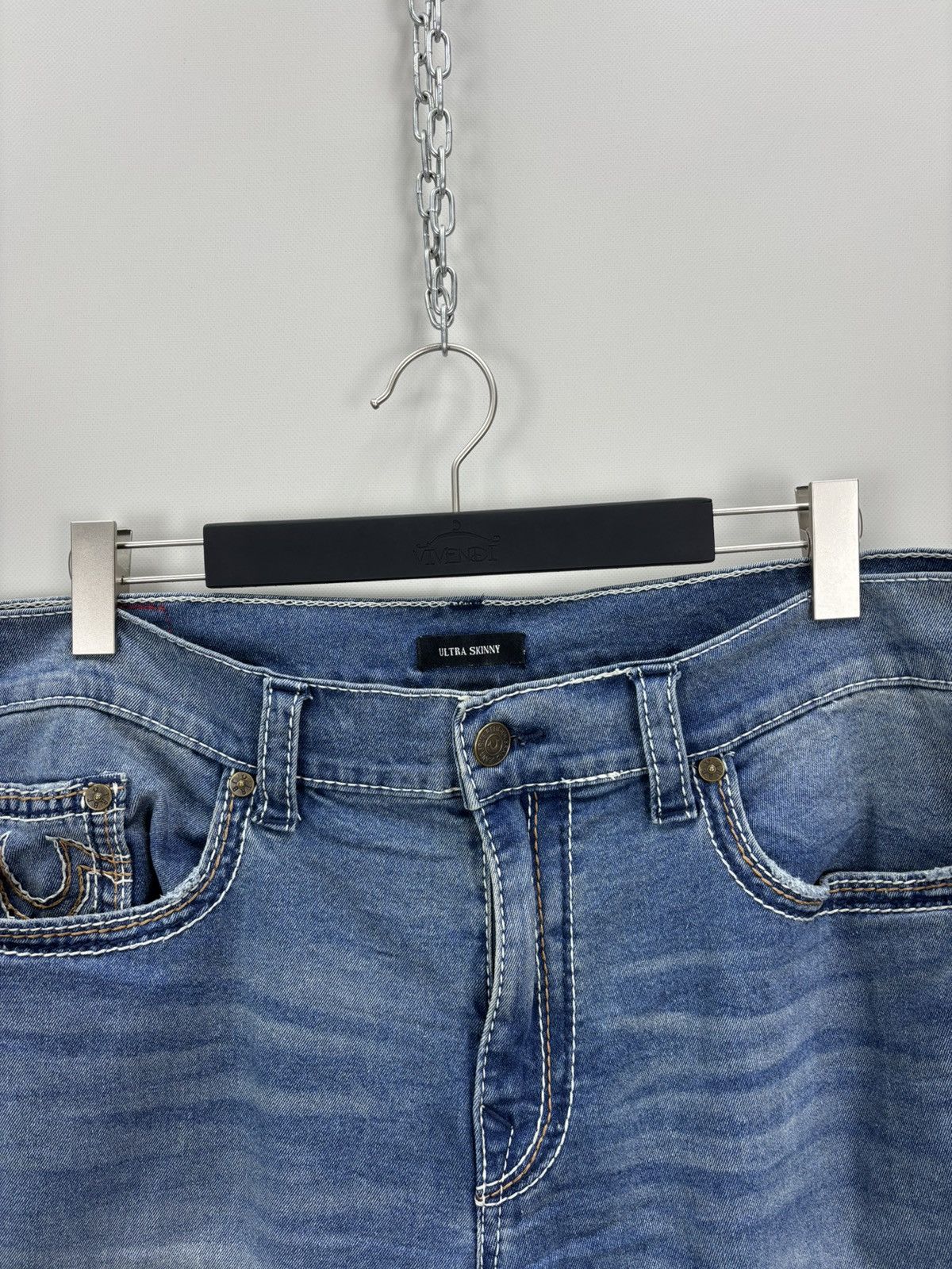 True Religion Mens jeans True Religion Size 40 Color Blue Size US 40 / EU 56 - 4 Thumbnail