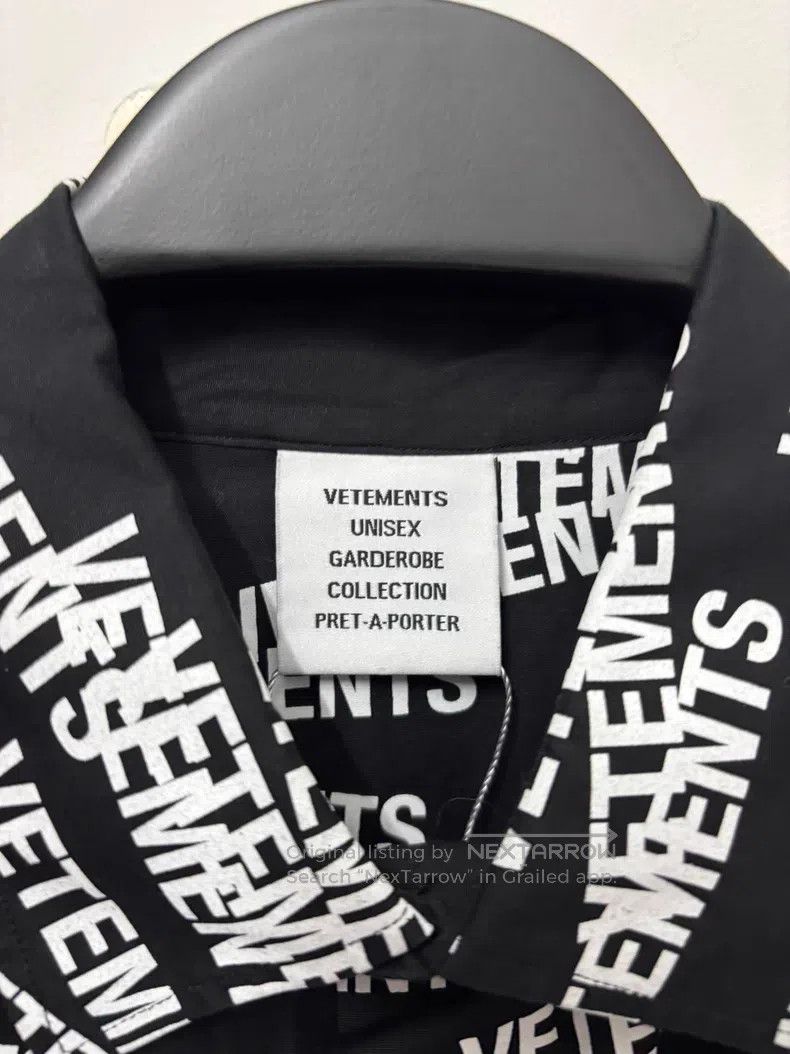 Vetements VETEMENTS Full Print Bullet Screen Shirt Size US M / EU 48-50 / 2 - 2 Thumbnail