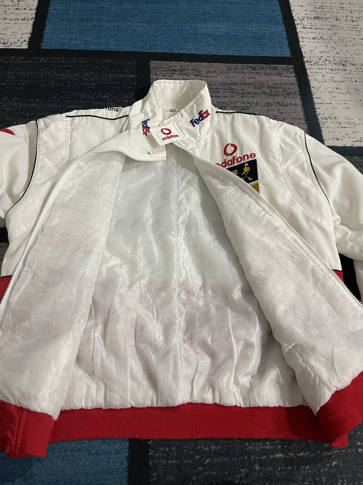 Mercedes-Benz Vintage Mercedez Benz Mc Laren Vodafone Racing Jacket Size US XL / EU 56 / 4 - 17 Thumbnail