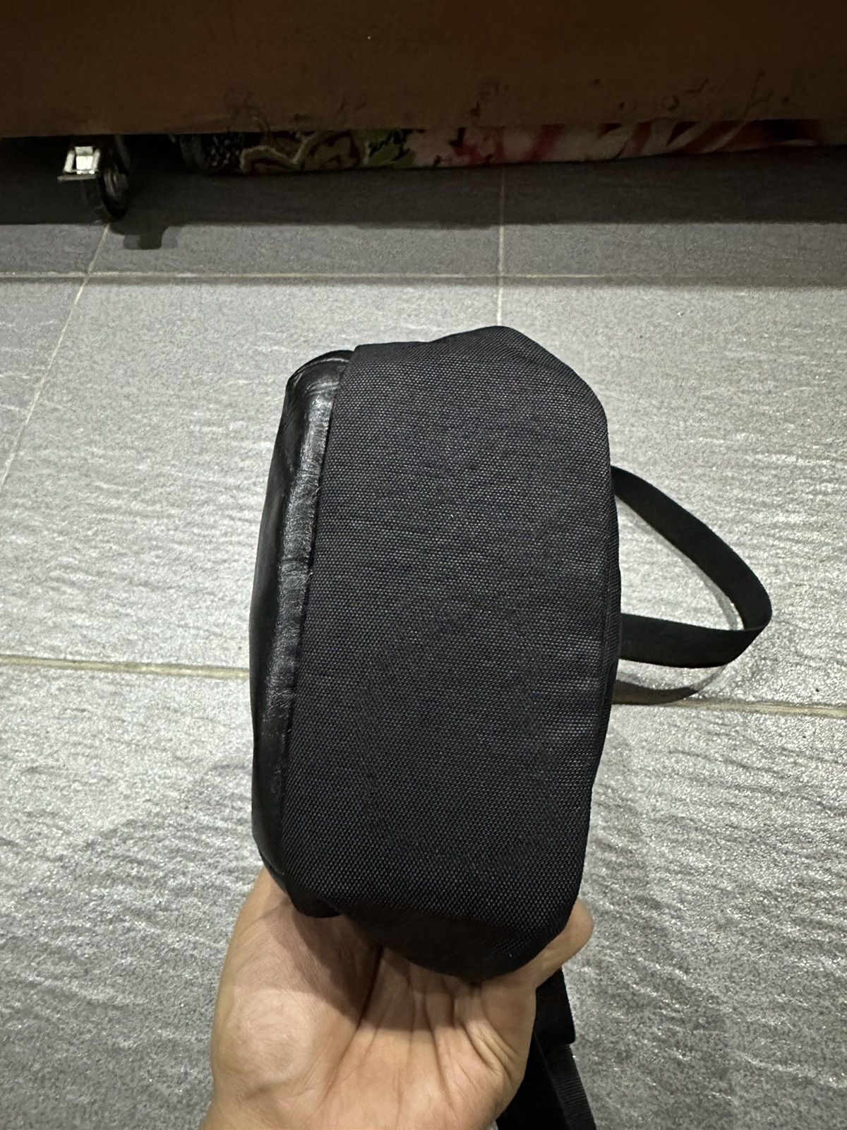 Yohji Yamamoto Ysaccs by Yohji Yamamoto Leather and Nylon crossbody bag Size ONE SIZE - 5 Thumbnail