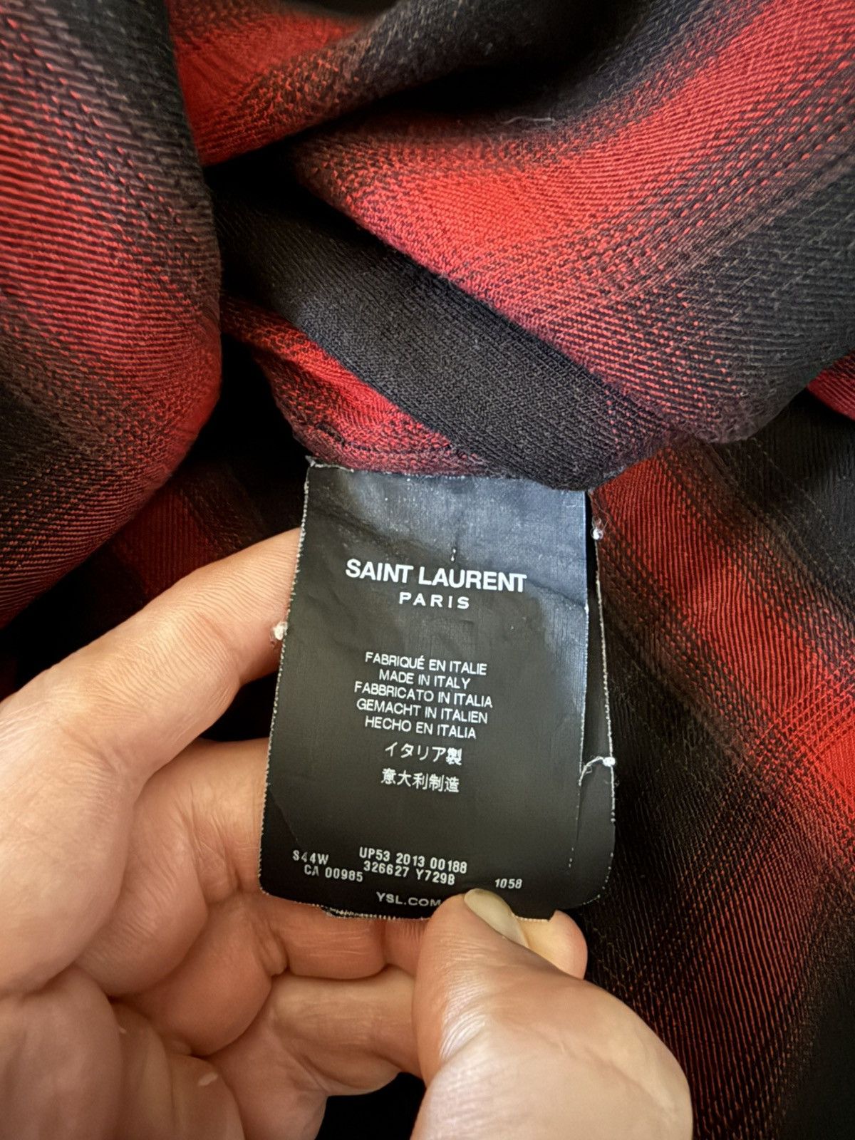 Saint Laurent Paris FW13 runway shirt Size US M / EU 48-50 / 2 - 5 Thumbnail