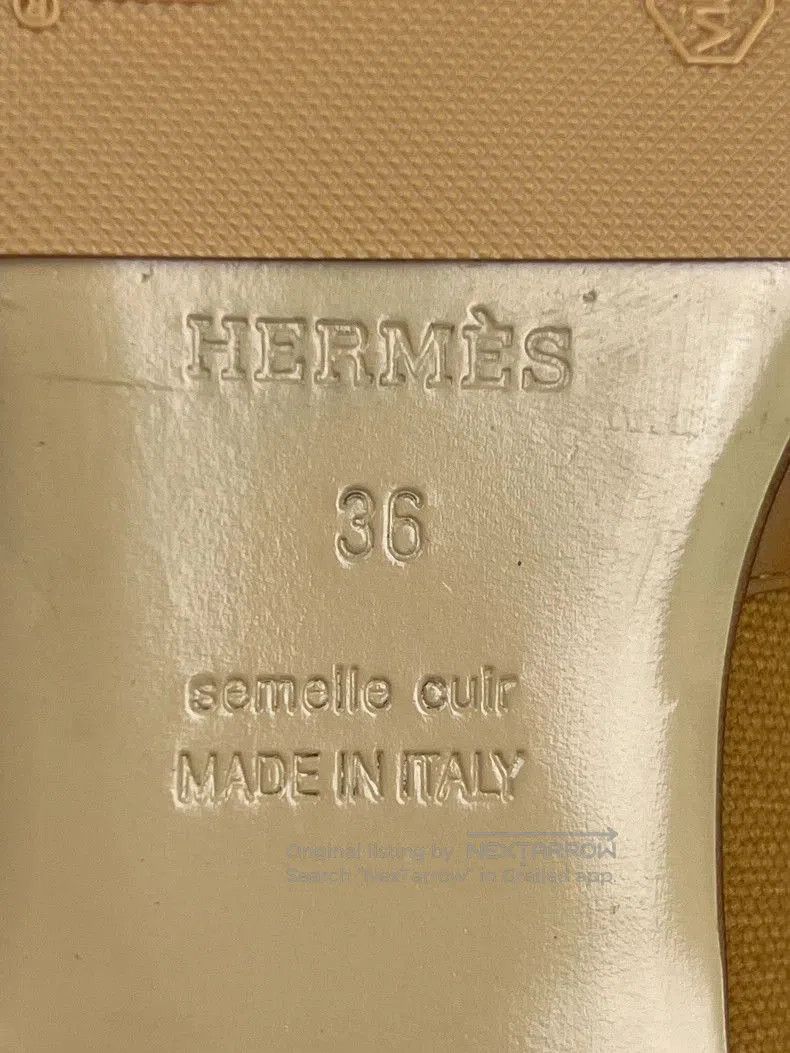 Hermes Hermes Kelly Slippers. Size US 5 / EU 37 - 6 Thumbnail
