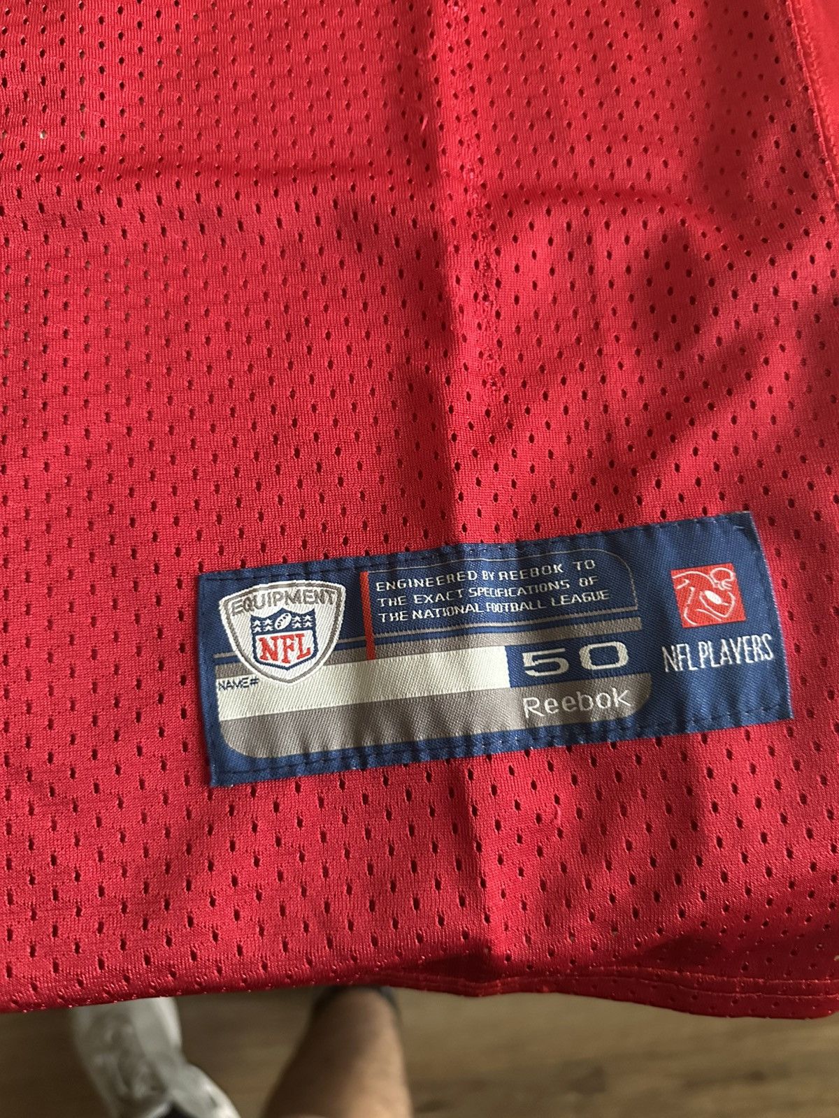 Reebok Reebok Collin Kaepernick Jersey - Size 50 (Large) Size US L / EU 52-54 / 3 - 3 Thumbnail