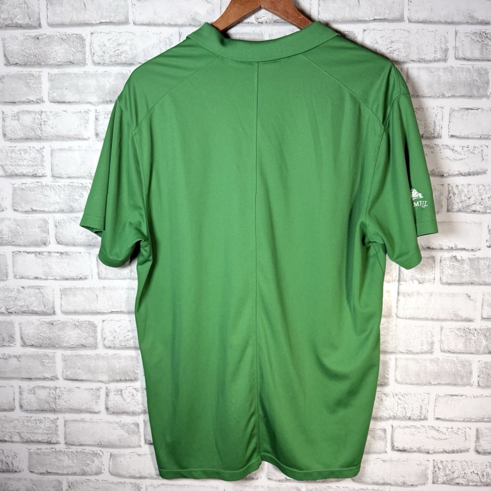 Nike Nike Polo Shirt Dri-Fit Athletic Green Men's L Adult Polo Green Nike Shirt Mens L Size US L / EU 52-54 / 3 - 5 Thumbnail