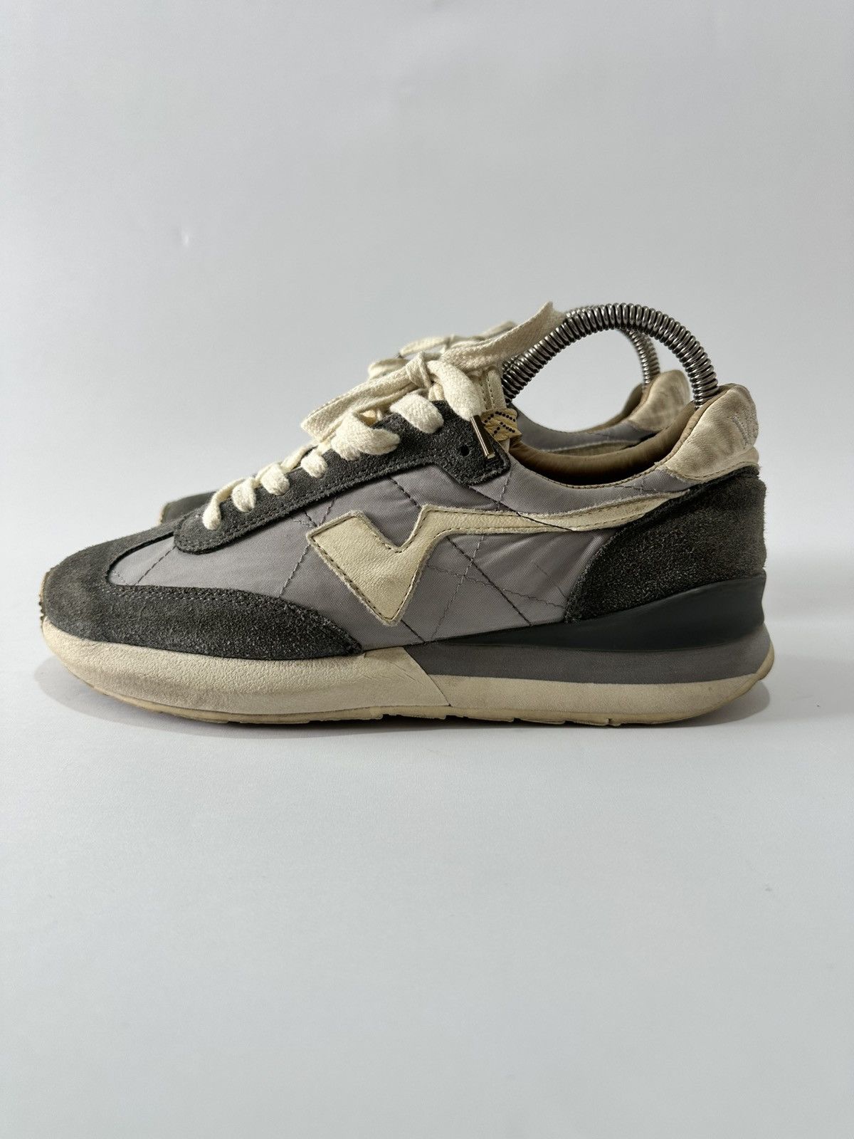 Visvim visvim - FKT Runner Suede and LeatherTrimmed Nylon Sneakers Size US 8.5 / EU 41-42 - 1 Thumbnail