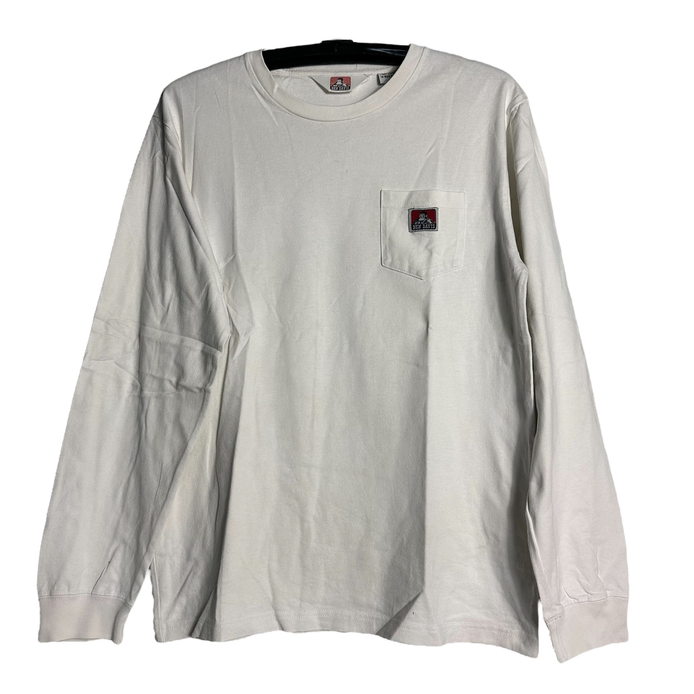 Ben Davis 🔥RARE🔥Vintage Ben Davis L/Sleeve Single Pocket T-Shirt Size US M / EU 48-50 / 2 - 1 Thumbnail