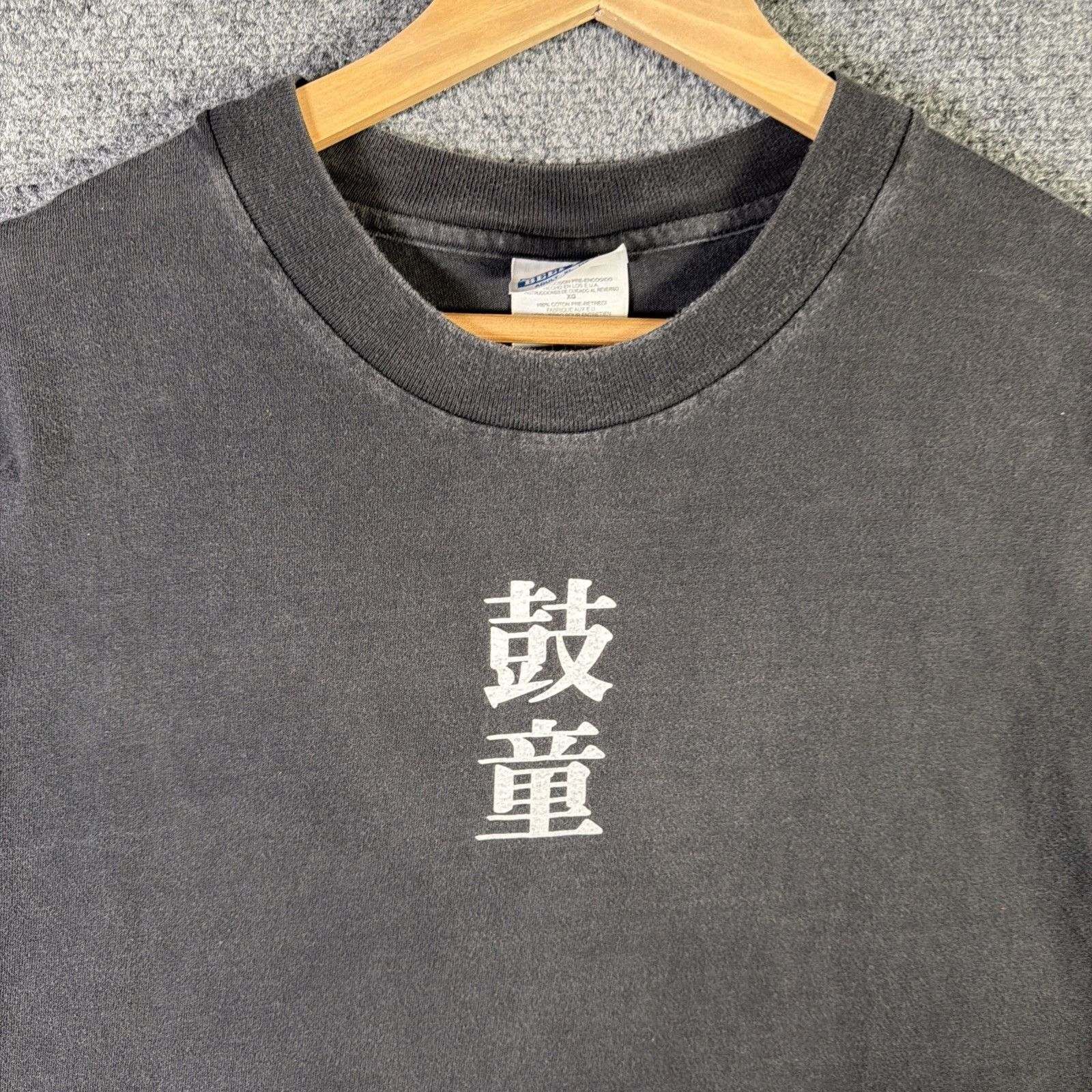 Band Tees Vintage Kodo Shirt XL Black 90s Japan USA One Earth Tour Size US XL / EU 56 / 4 - 5 Thumbnail