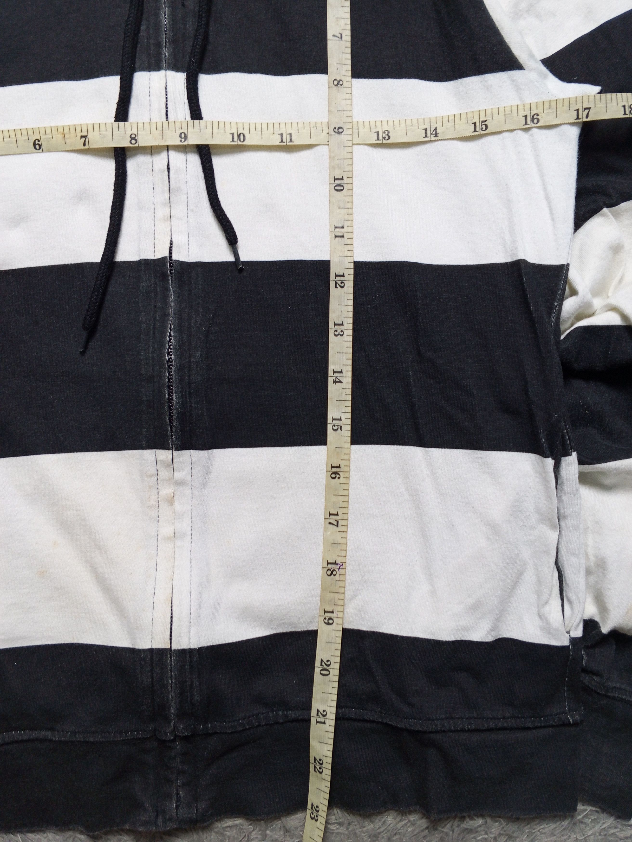 Japanese Brand Stripes Japan Brand LAAD Faux Fur Hoodie Size US S / EU 44-46 / 1 - 7 Thumbnail