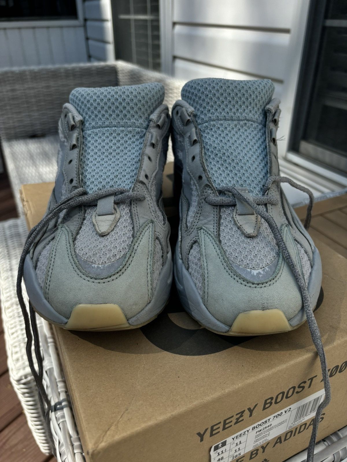 Adidas × Kanye West × Yeezy yeezy 700 v2 inertia Size US 11.5 / EU 44-45 - 3 Thumbnail