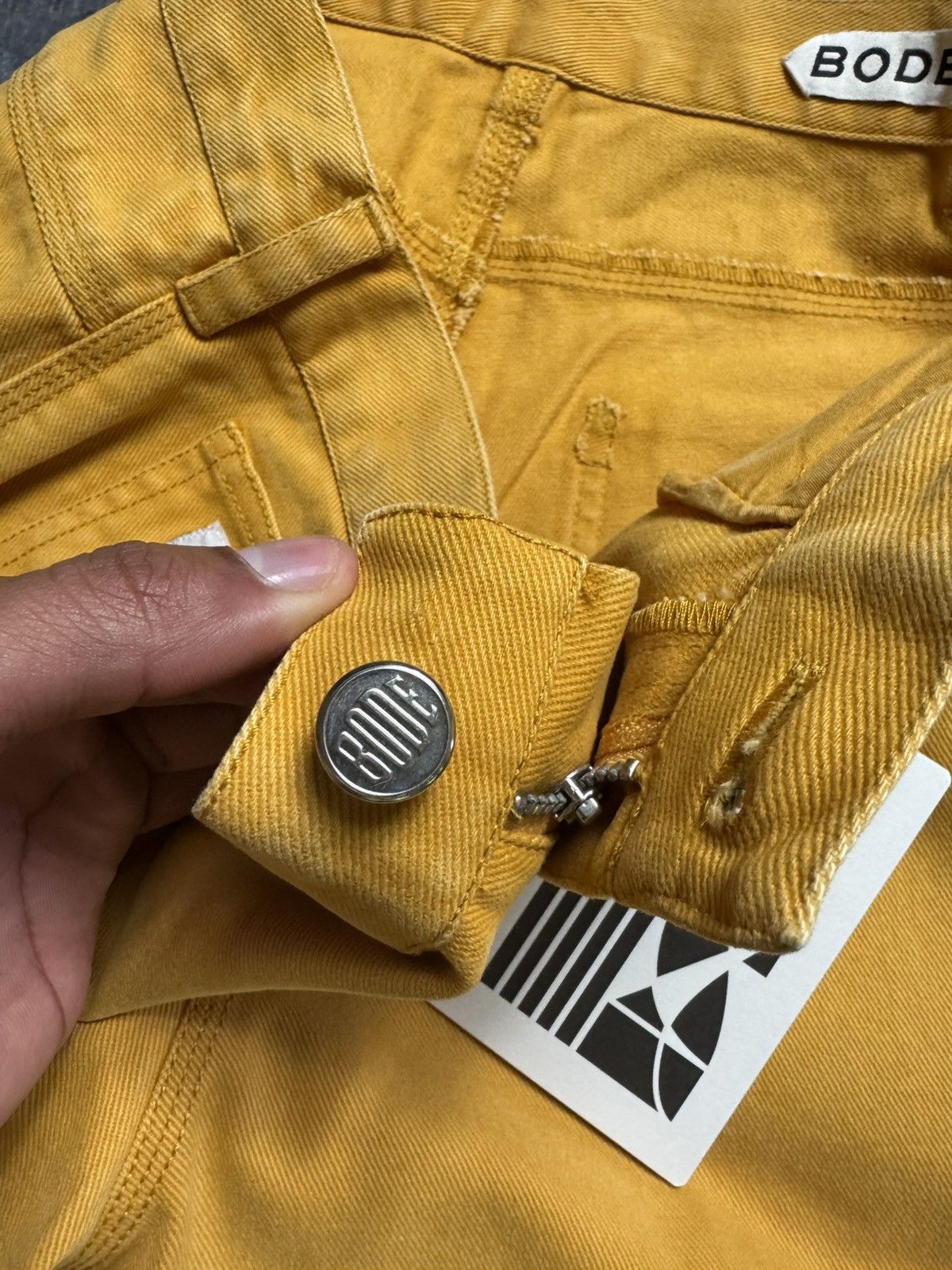 Bode Bode KnollyBrook Trousers in Yellow Size 31 Size US 31 - 12 Thumbnail