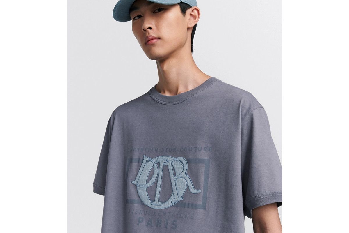 Dior o1bcso1str0226 Relaxed-Fit T-Shirt in Grey Size US S / EU 44-46 / 1 - 6 Thumbnail