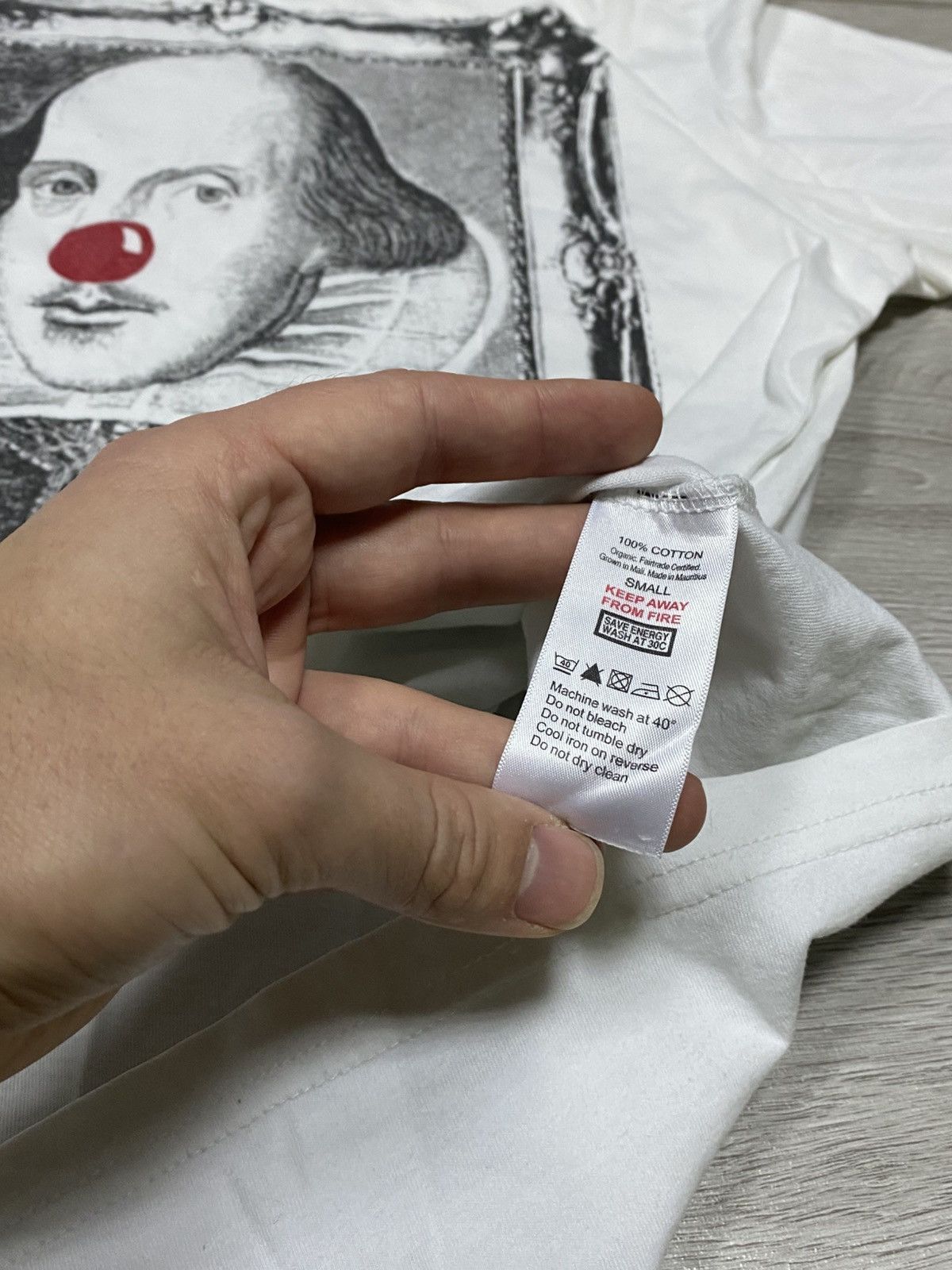 Vivienne Westwood Vivienne Westwood Shakespeare comic relief red nose t-shirt Size US S / EU 44-46 / 1 - 7 Thumbnail