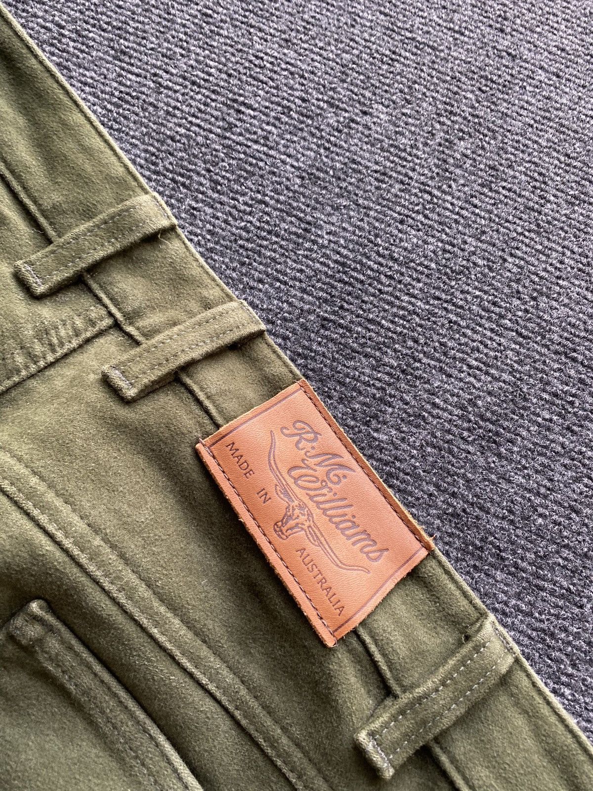 R.M. Williams 🔥Vntg R.M. Williams Heavy Cotton Racing Moto Pants mens 38 Size US 38 / EU 54 - 14 Thumbnail
