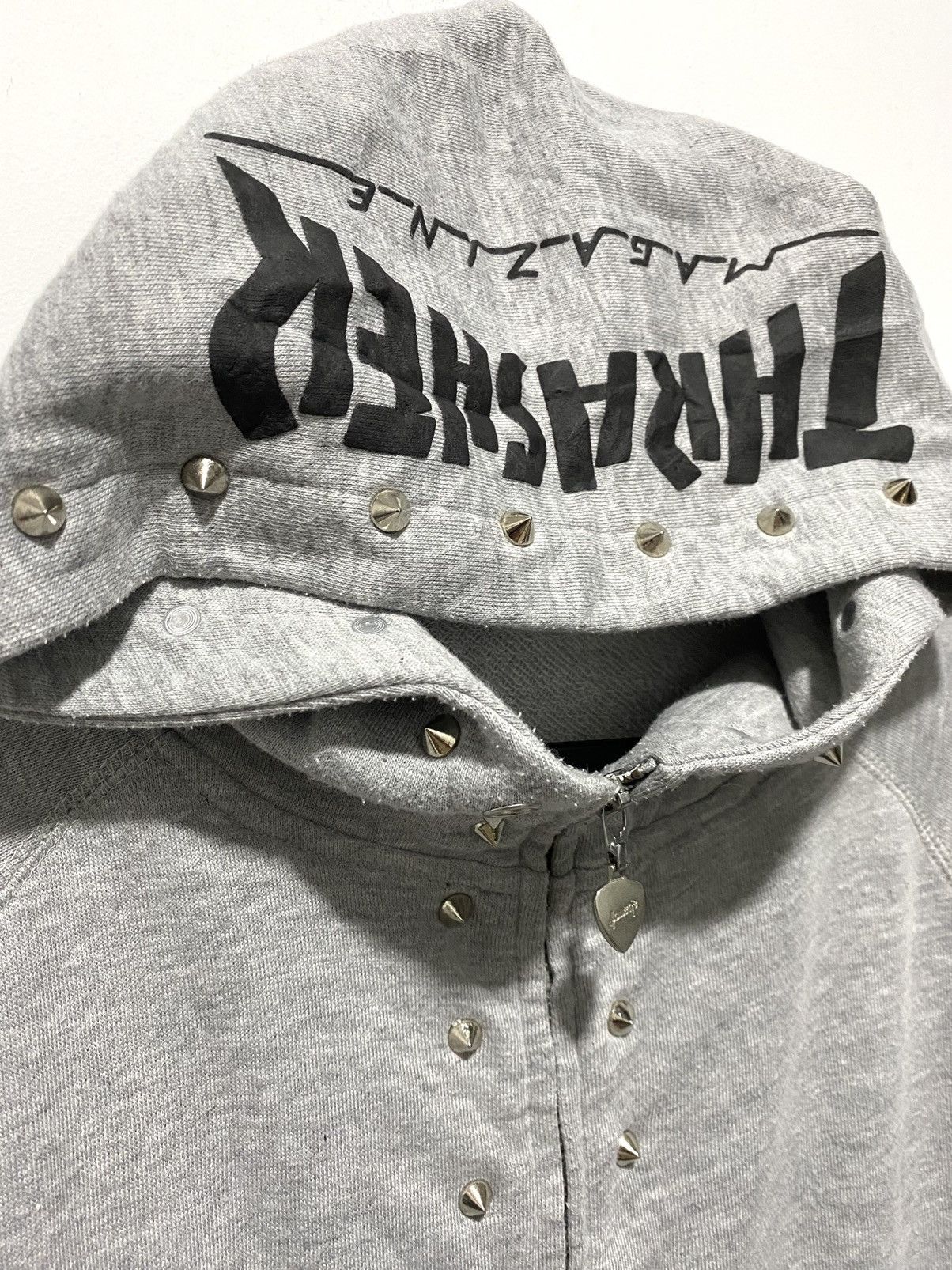 Thrasher Jouetie x Thrasher Magazine With Studded zipper Hoodie Size US S / EU 44-46 / 1 - 5 Thumbnail