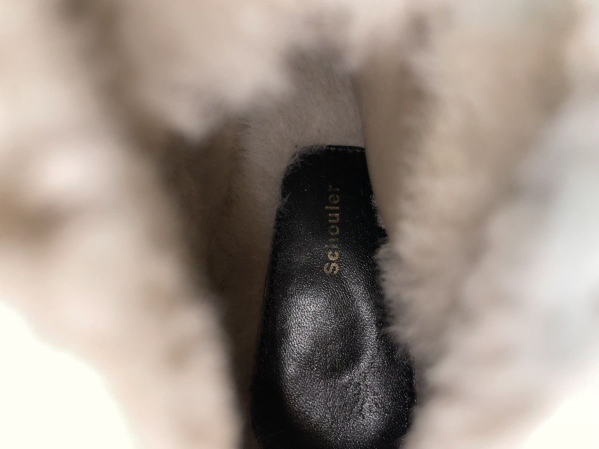 Proenza Schouler Proenza Schouler Beige Shearling Hiking boots Size US 10 / IT 40 - 9 Thumbnail