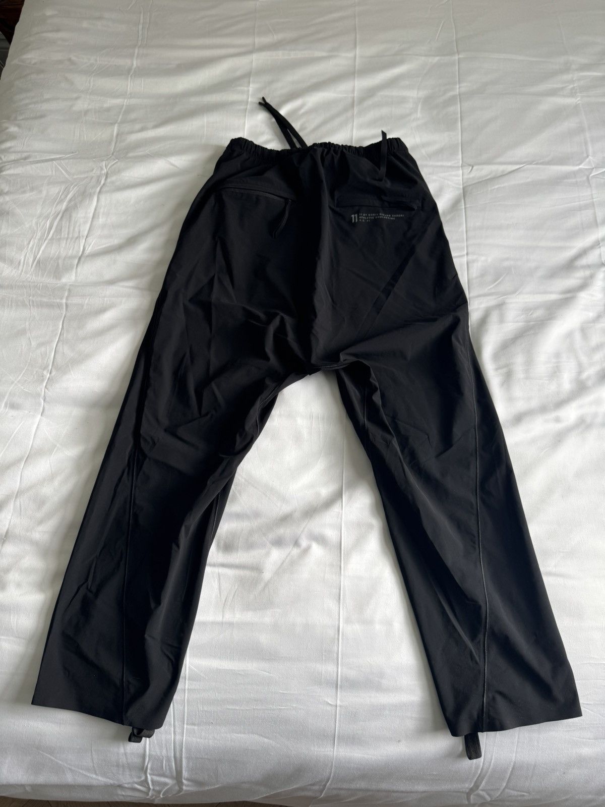 11 By Boris Bidjan Saberi × Salomon Casual black pants. Can be worn strapped up. Size US 30 / EU 46 - 2 Thumbnail