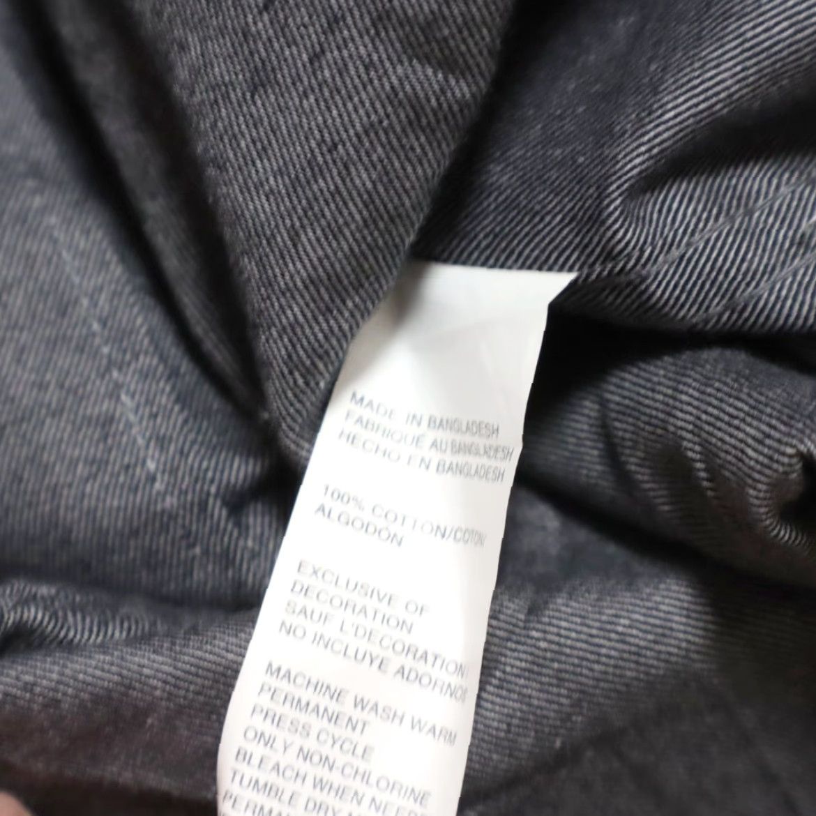 Chaps Chaps Shirt Brushed Twill Cotton Long Sleeve Button Down Alloy Men's M Size US M / EU 48-50 / 2 - 8 Thumbnail