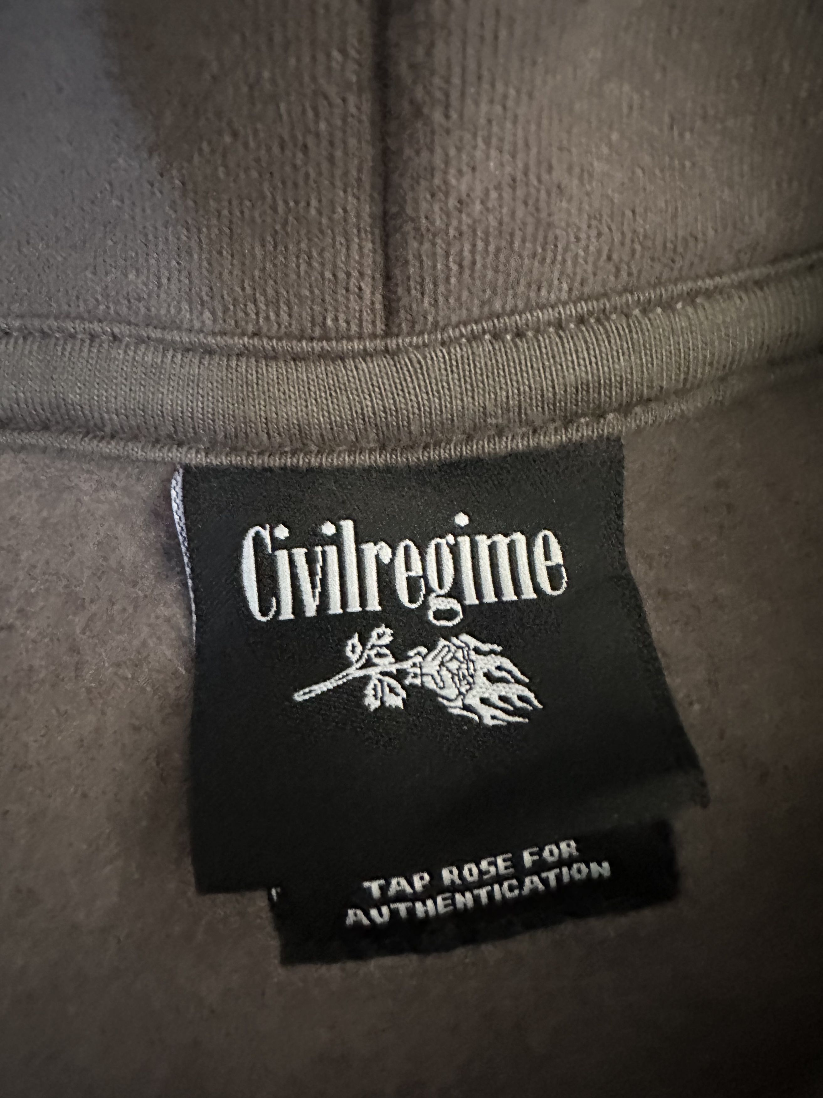 Civil Regime Civil regime bloom bankai hoodie grey large oversized Size US L / EU 52-54 / 3 - 6 Thumbnail