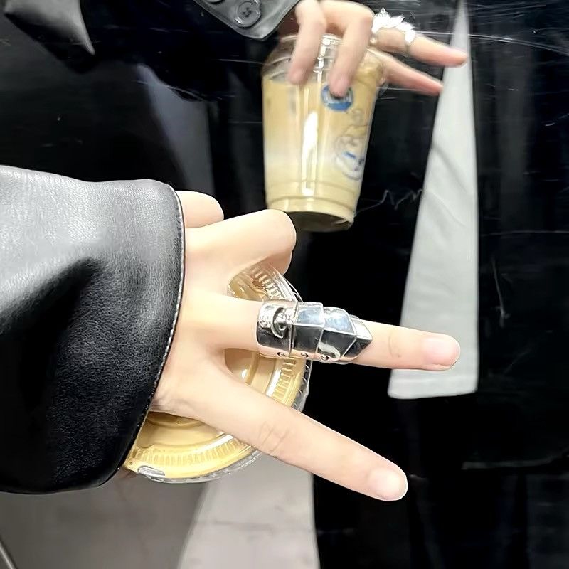 Japanese Brand × Jewelry Armor Ring Rock Punk Style Ring Size ONE SIZE - 5 Thumbnail