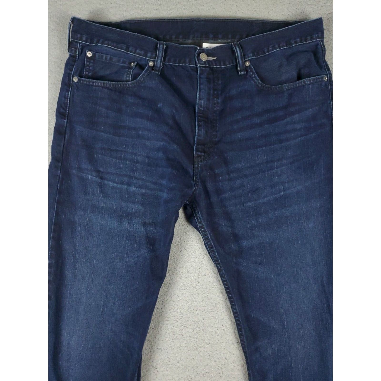 Levi's Levis 505 Jeans Blue Straight Leg Mens 38x30 Cotton Regular Fit Size US 38 / EU 54 - 2 Thumbnail