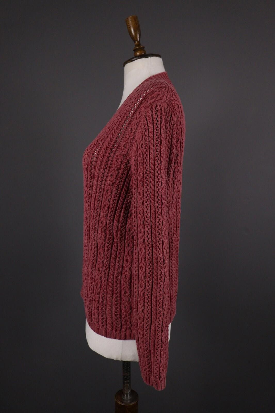 Lauren Ralph Lauren Lauren Ralph Lauren Cotton Cable Knit Sweater Size M Size M / US 6-8 / IT 42-44 - 6 Thumbnail