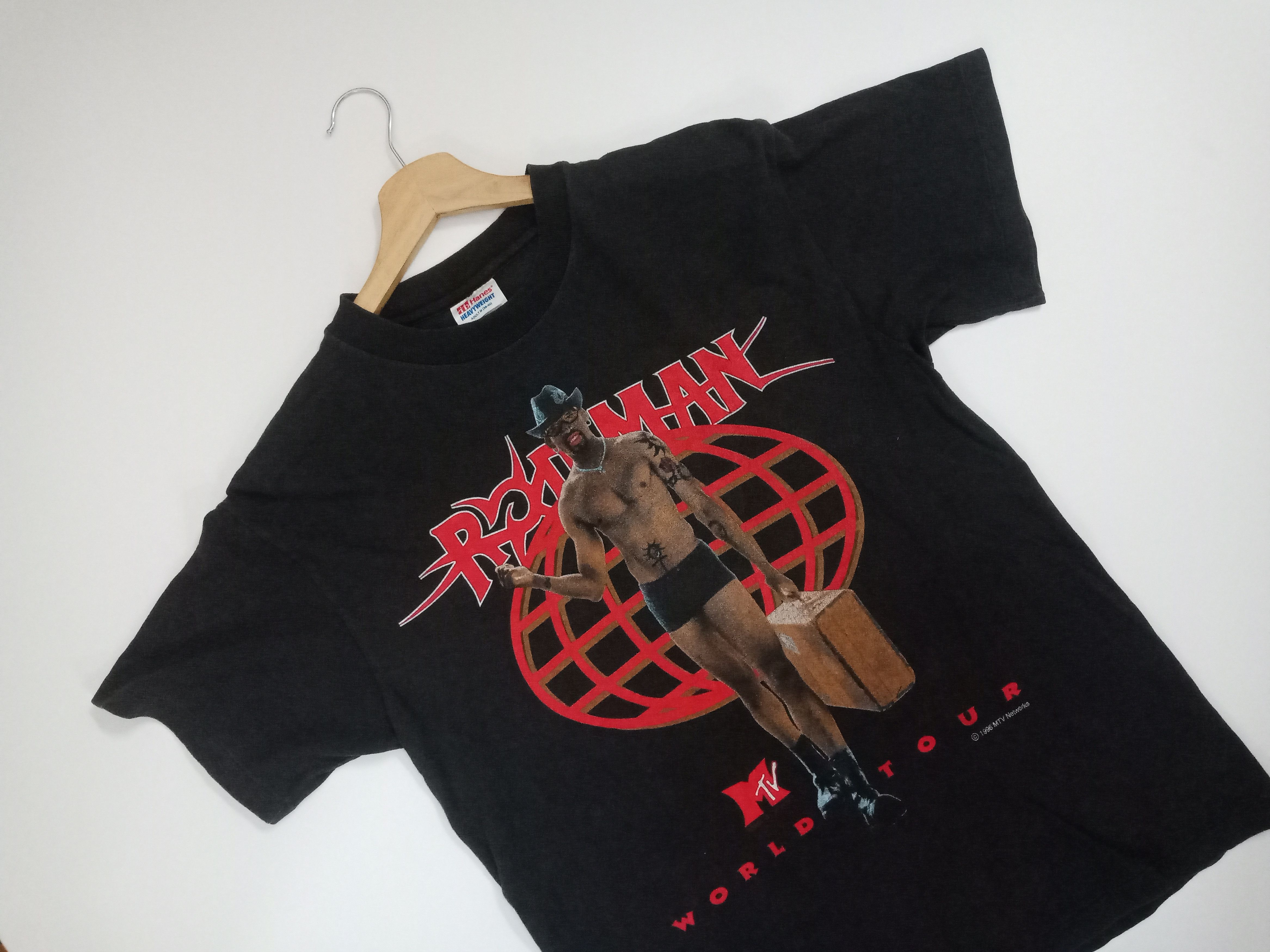 Mtv × NBA × Vintage 90's Rodman MTV Tour #A Size US M / EU 48-50 / 2 - 2 Thumbnail