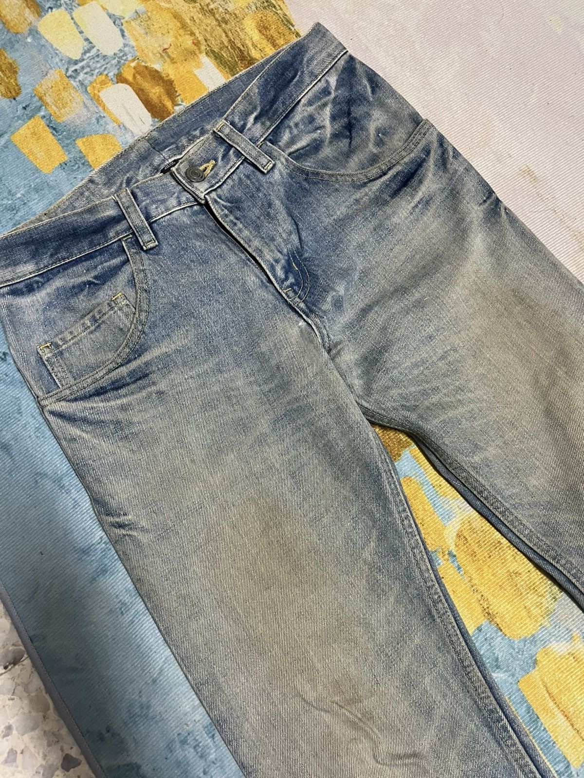 Lad Musician 💥Grailed Sale💥Lad Musician FLARE Denim Jeans Size US 30 / EU 46 - 5 Thumbnail