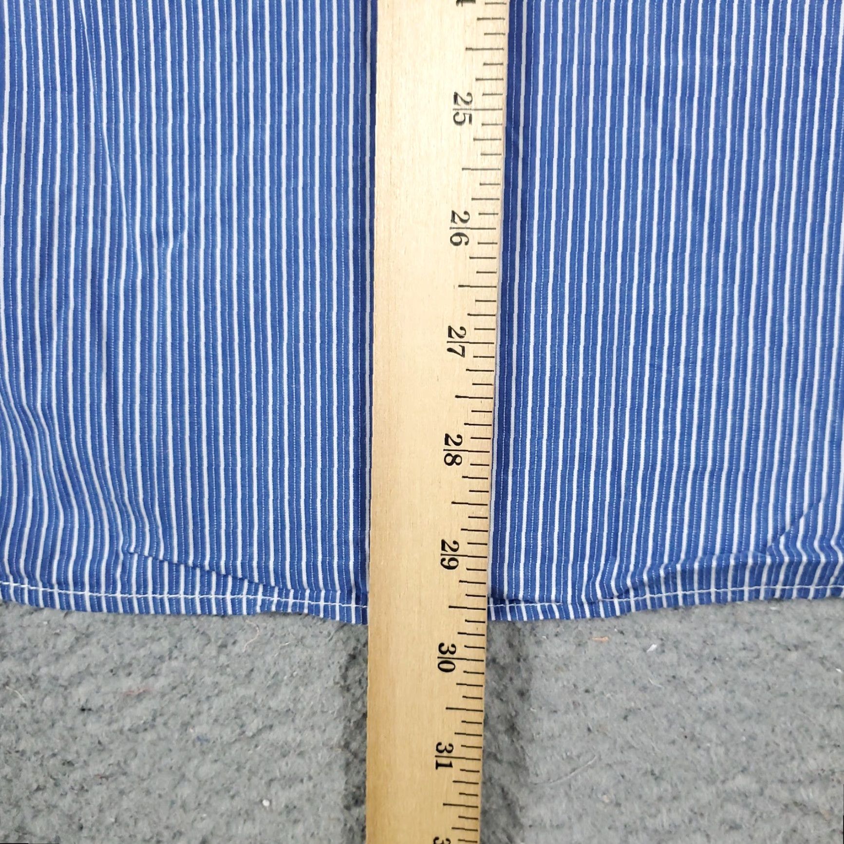 American Eagle Outfitters American Eagle Shirt Mens Medium Blue Striped Casual Button Up Long Sleeve Size US M / EU 48-50 / 2 - 5 Thumbnail