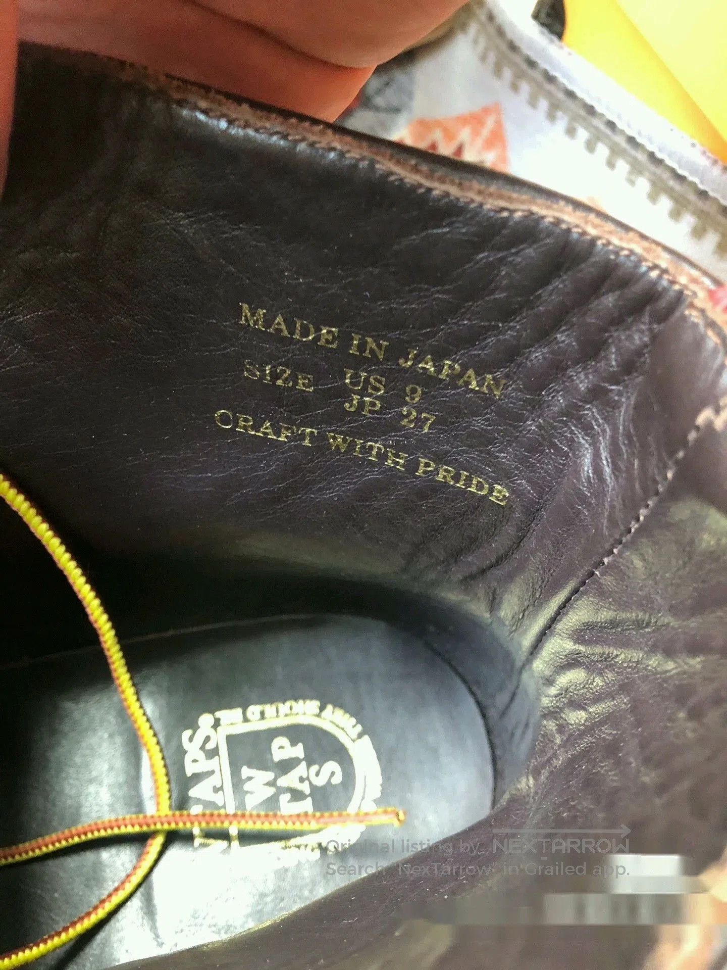 Wtaps WTAPS Japanese Work Boots. Size US 9 / EU 42 - 6 Thumbnail