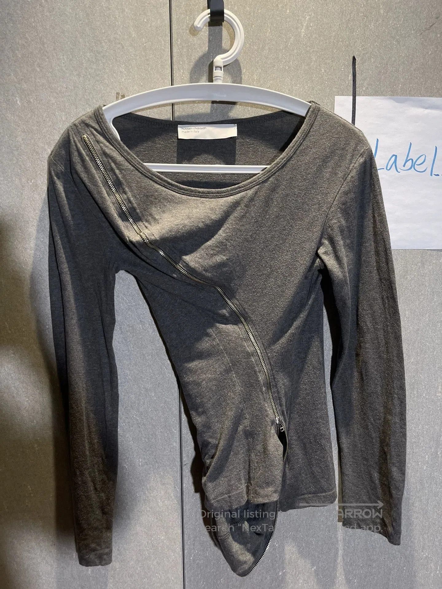 Hussein Chalayan Hussein Chalayan Long Sleeve Zip Top. Size US XXS / EU 40 - 1 Thumbnail