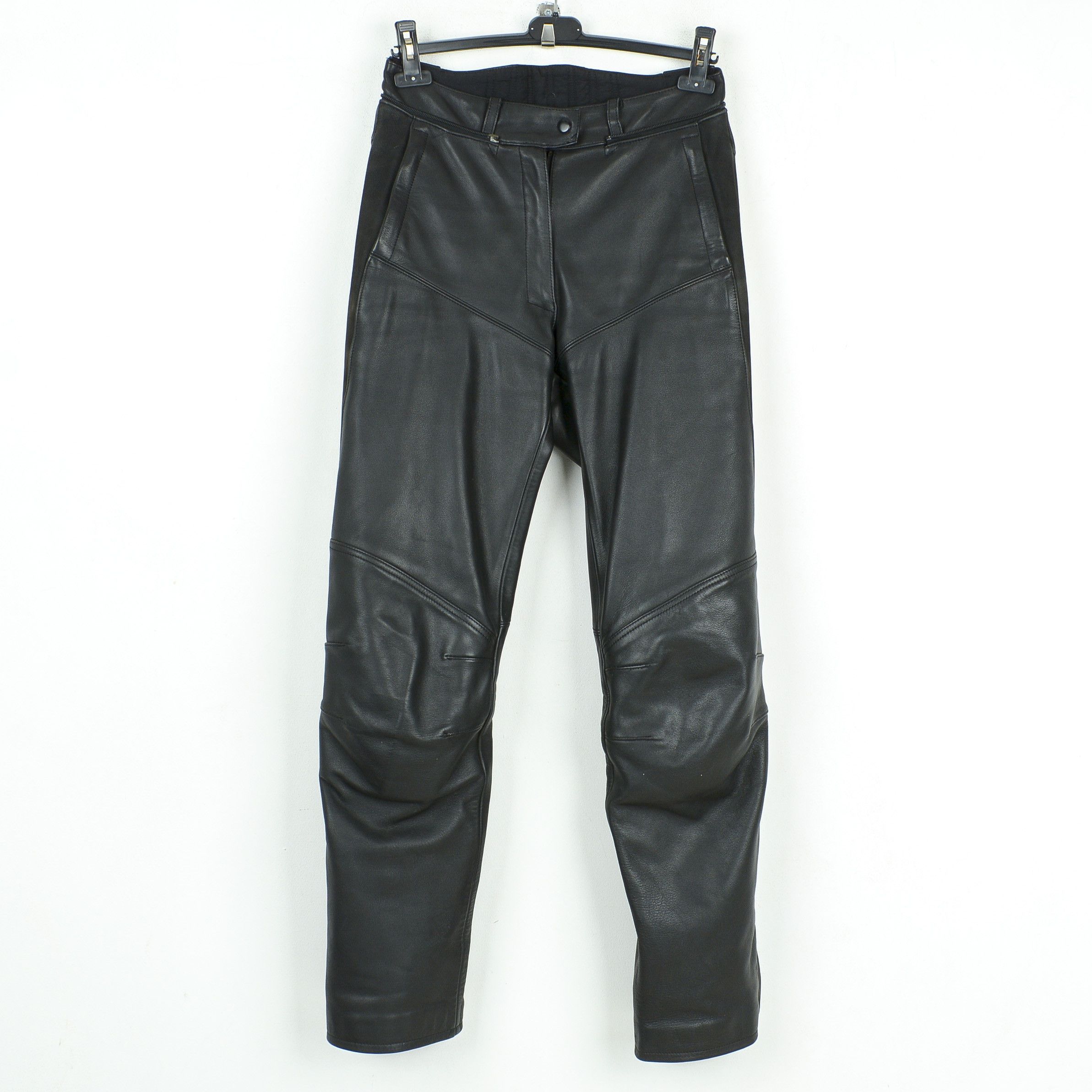 Hein Gericke × Leather SAFE Hiprotec M Leather Motorcycle UK 10 Pants Biker Trouser Size 30" / US 8 / IT 44 - 1 Thumbnail