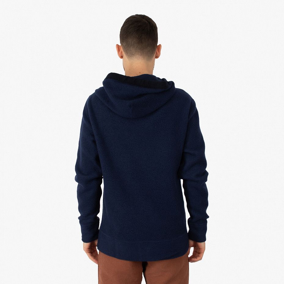 C.P. Company o1y1224 Logo Hoodie in Midnight Blue Size US L / EU 52-54 / 3 - 3 Thumbnail