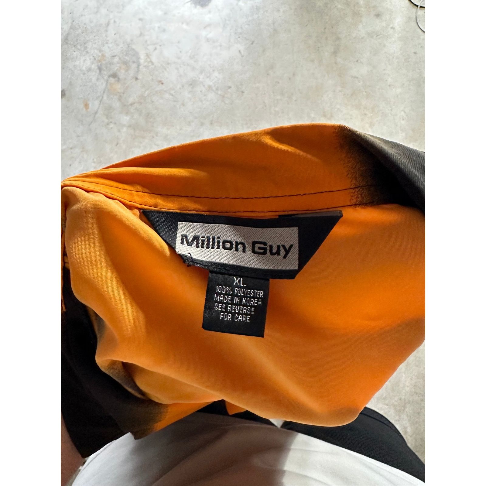 Vintage Vintage Million Guy Anime Button Up Polo Shirt XL Size US XL / EU 56 / 4 - 5 Thumbnail