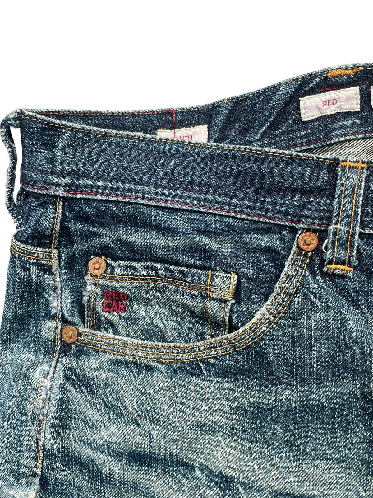 Paul Smith Red Ear Paul Smith Red Ear Faded Distresed Denim Size US 32 / EU 48 - 8 Thumbnail