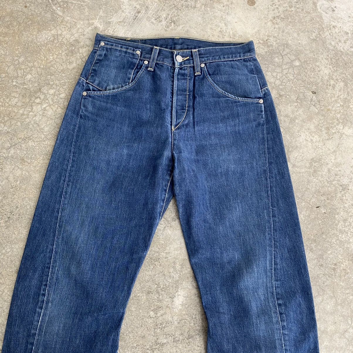 Levi's Vintage Levis Engineered Takuya Kimura Relaxed Denim Jeans Size US 30 / EU 46 - 2 Thumbnail