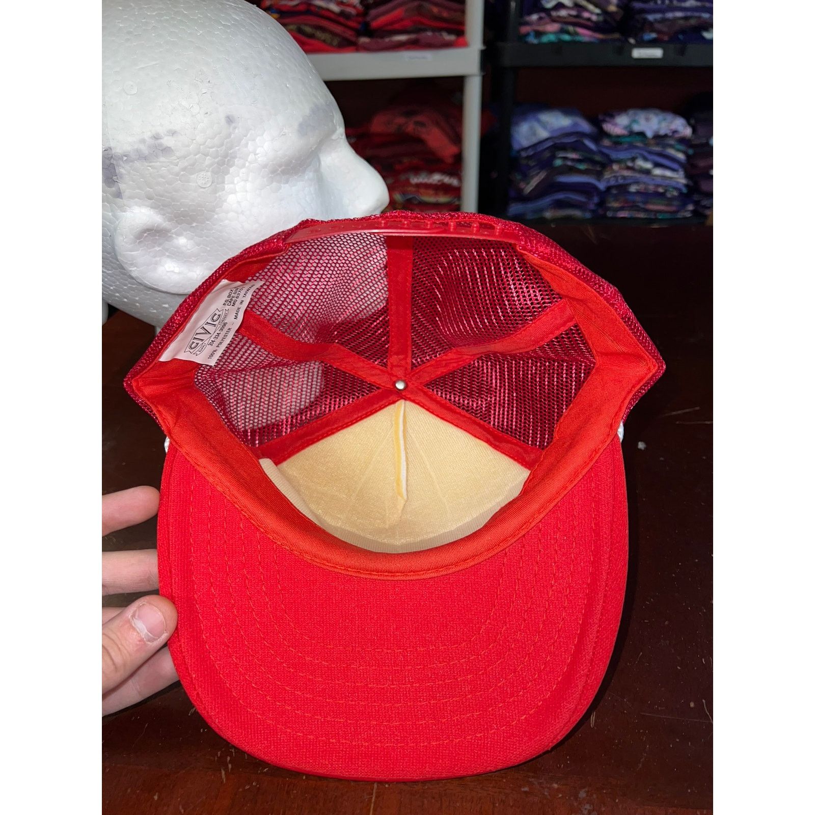 Vintage Vintage Fire Department Snapback Hat Stratton meadows VTG DS Size ONE SIZE - 7 Thumbnail