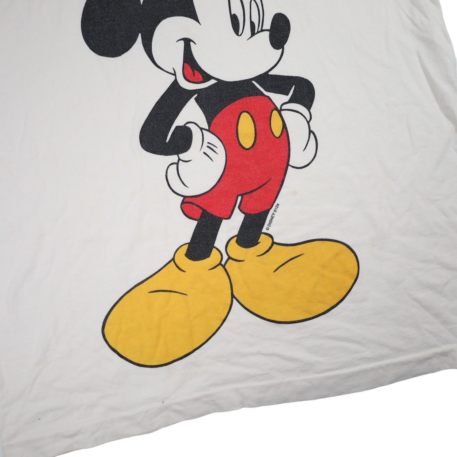 Disney × Vintage Vintage Disney Mickey Mouse Big Graphic T Shirt Size US XL / EU 56 / 4 - 3 Thumbnail