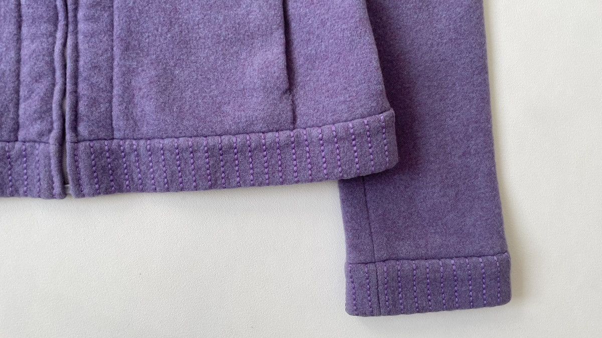 Miu Miu A/W 1999 Violet Wool Zip Front Jacket Size S / US 4 / IT 40 - 8 Thumbnail